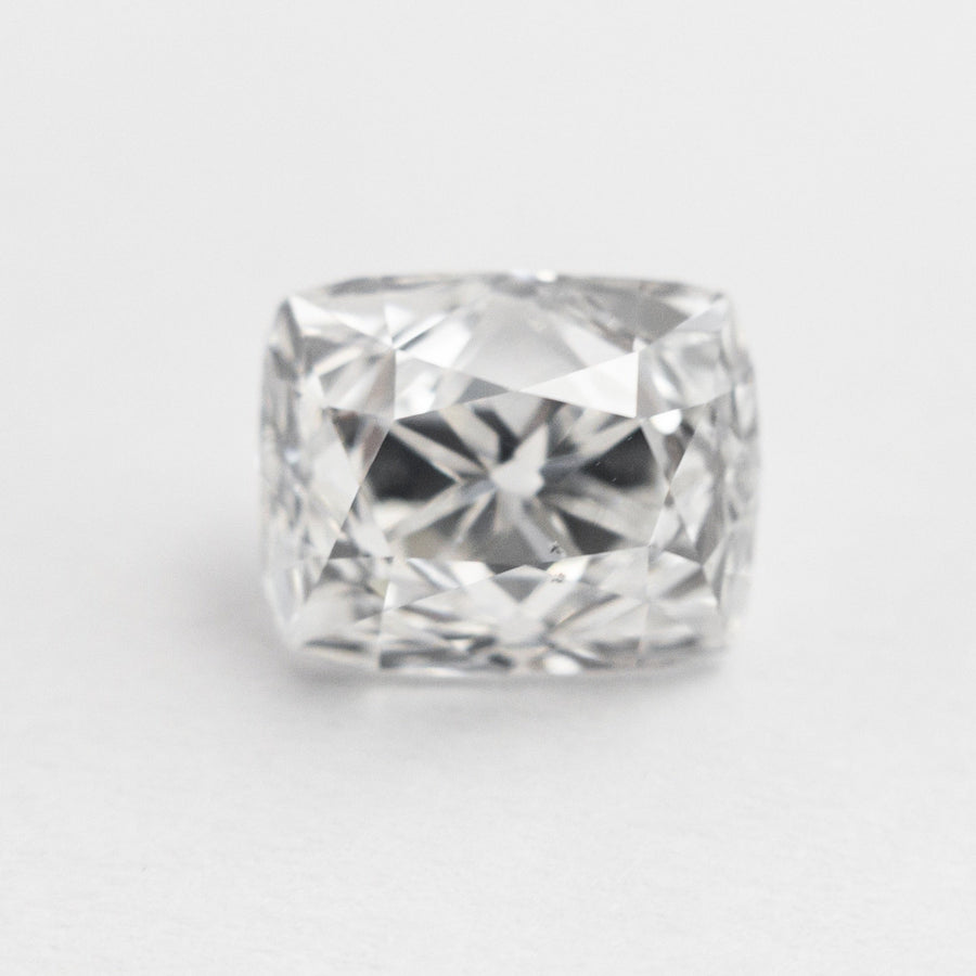 The 2.28ct 7.79x6.26x5.96mm HRD VS2 E Antique Old Mine Cut 19889-01 by East London jeweller Rachel Boston | Discover our collections of unique and timeless engagement rings, wedding rings, and modern fine jewellery. - Rachel Boston Jewellery