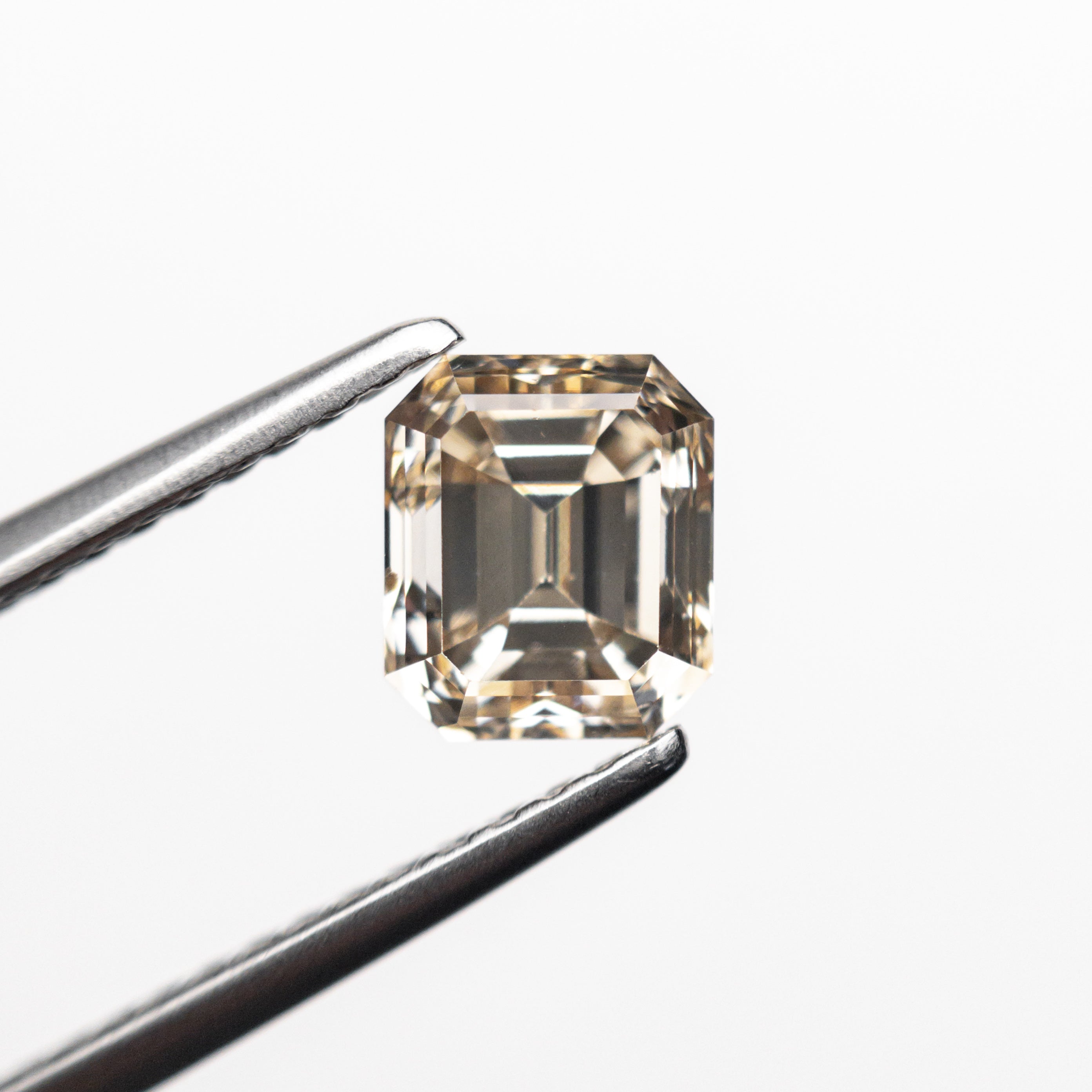 The 1.30ct 6.08x5.23x4.38mm SI1 C3 Cut Corner Rectangle Step Cut 19903-04 by East London jeweller Rachel Boston | Discover our collections of unique and timeless engagement rings, wedding rings, and modern fine jewellery.