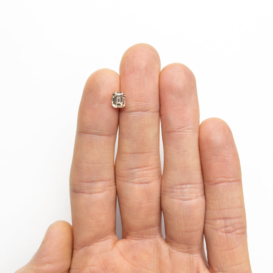 The 1.30ct 6.08x5.23x4.38mm SI1 C3 Cut Corner Rectangle Step Cut 19903-04 by East London jeweller Rachel Boston | Discover our collections of unique and timeless engagement rings, wedding rings, and modern fine jewellery. - Rachel Boston Jewellery