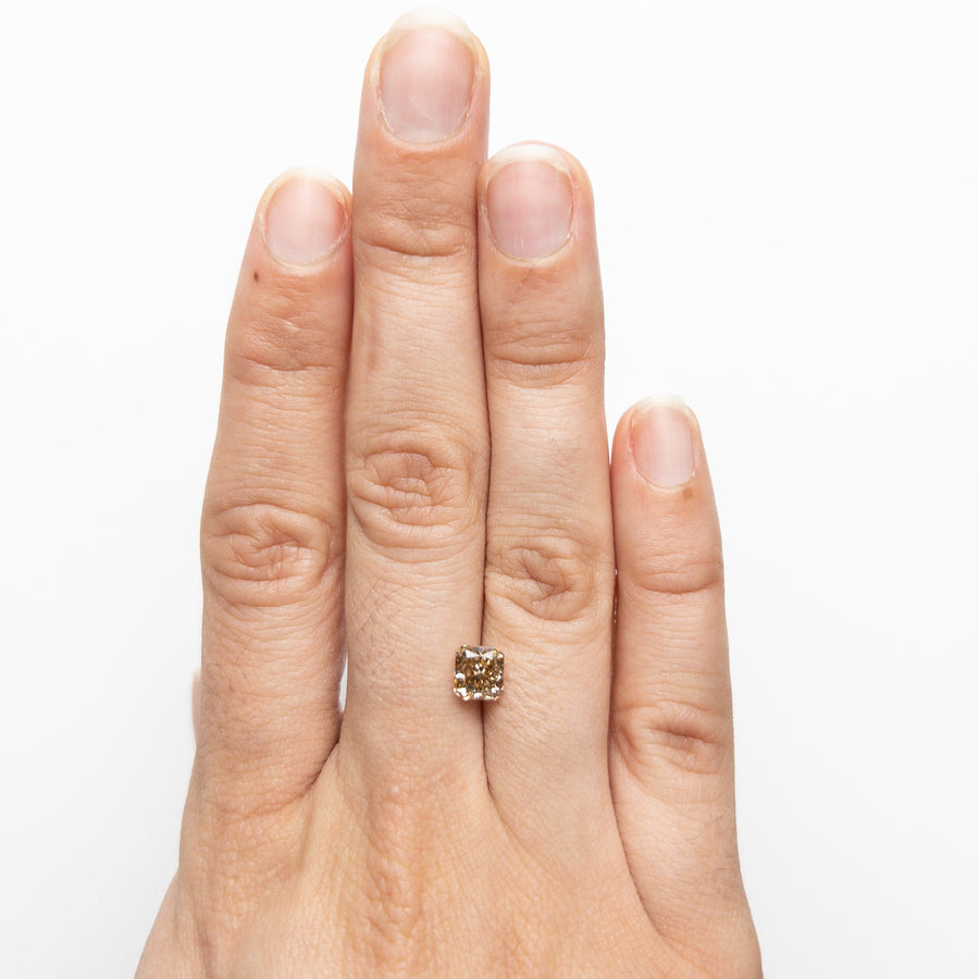 The 1.34ct 5.90x5.48x4.20mm VS2 C5 Cut Corner Rectangle Brilliant 19906-11 by East London jeweller Rachel Boston | Discover our collections of unique and timeless engagement rings, wedding rings, and modern fine jewellery. - Rachel Boston Jewellery