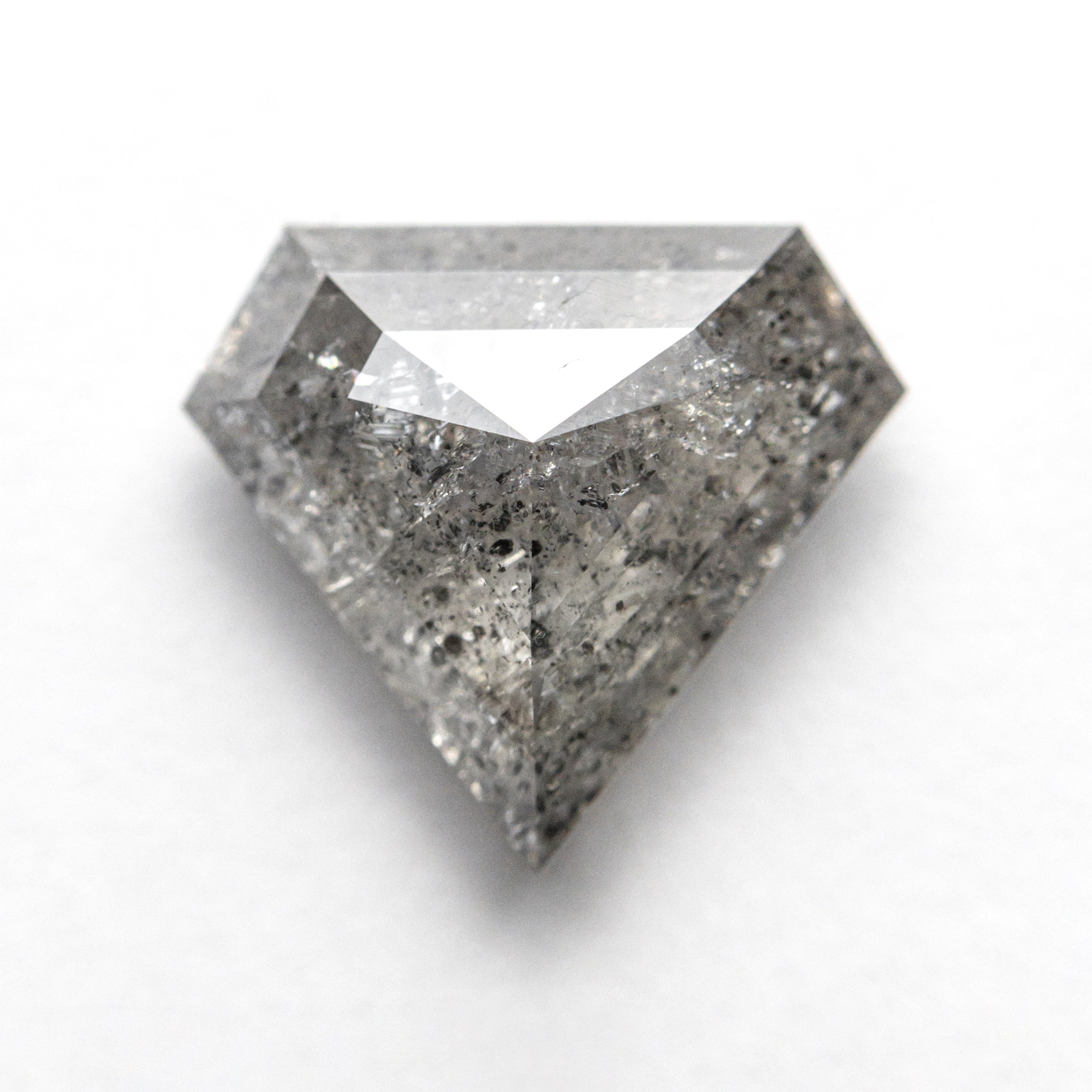 The 3.71ct 10.16x11.35x4.79mm Shield Double Cut 20000-11 by East London jeweller Rachel Boston | Discover our collections of unique and timeless engagement rings, wedding rings, and modern fine jewellery.