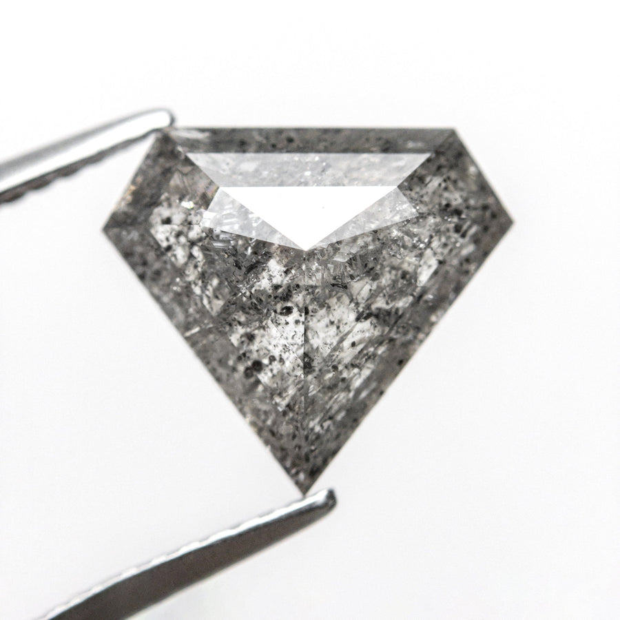 The 3.71ct 10.16x11.35x4.79mm Shield Double Cut 20000-11 by East London jeweller Rachel Boston | Discover our collections of unique and timeless engagement rings, wedding rings, and modern fine jewellery. - Rachel Boston Jewellery