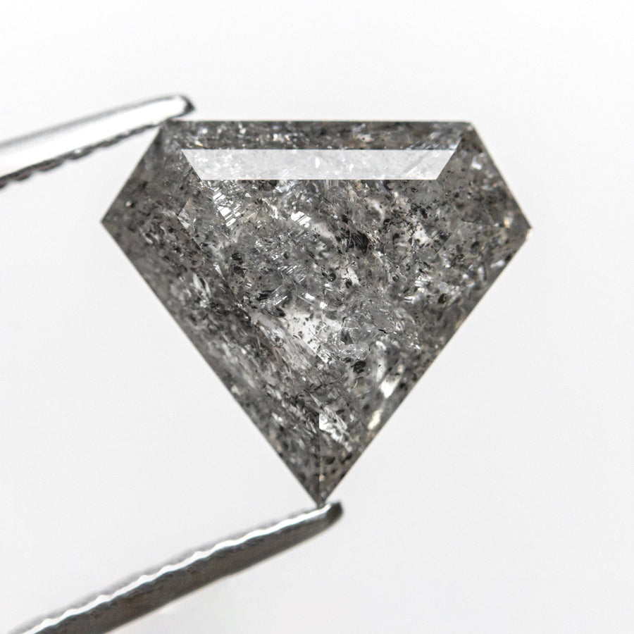 The 3.71ct 10.16x11.35x4.79mm Shield Double Cut 20000-11 by East London jeweller Rachel Boston | Discover our collections of unique and timeless engagement rings, wedding rings, and modern fine jewellery. - Rachel Boston Jewellery