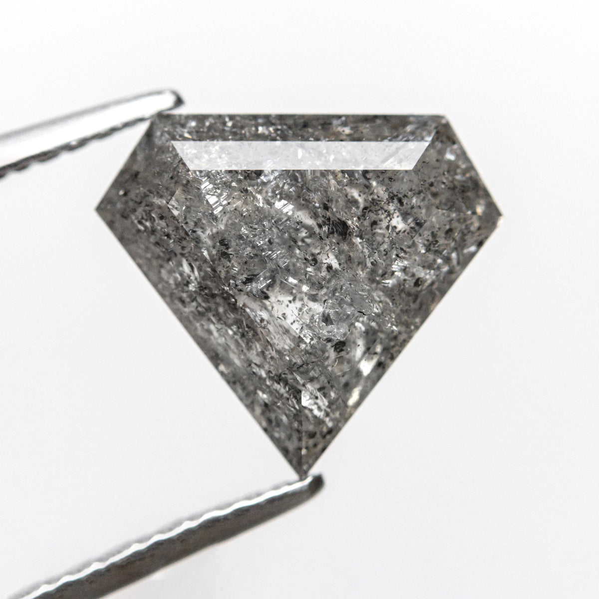 The 3.71ct 10.16x11.35x4.79mm Shield Double Cut 20000-11 by East London jeweller Rachel Boston | Discover our collections of unique and timeless engagement rings, wedding rings, and modern fine jewellery.