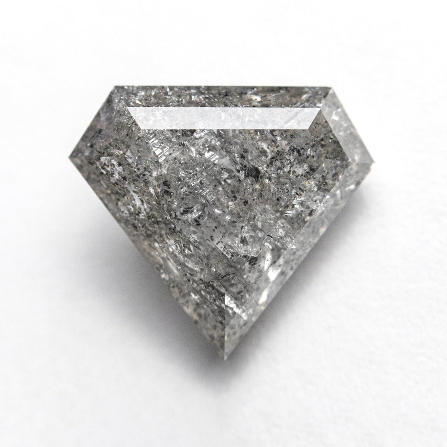 The 3.71ct 10.16x11.35x4.79mm Shield Double Cut 20000-11 by East London jeweller Rachel Boston | Discover our collections of unique and timeless engagement rings, wedding rings, and modern fine jewellery. - Rachel Boston Jewellery