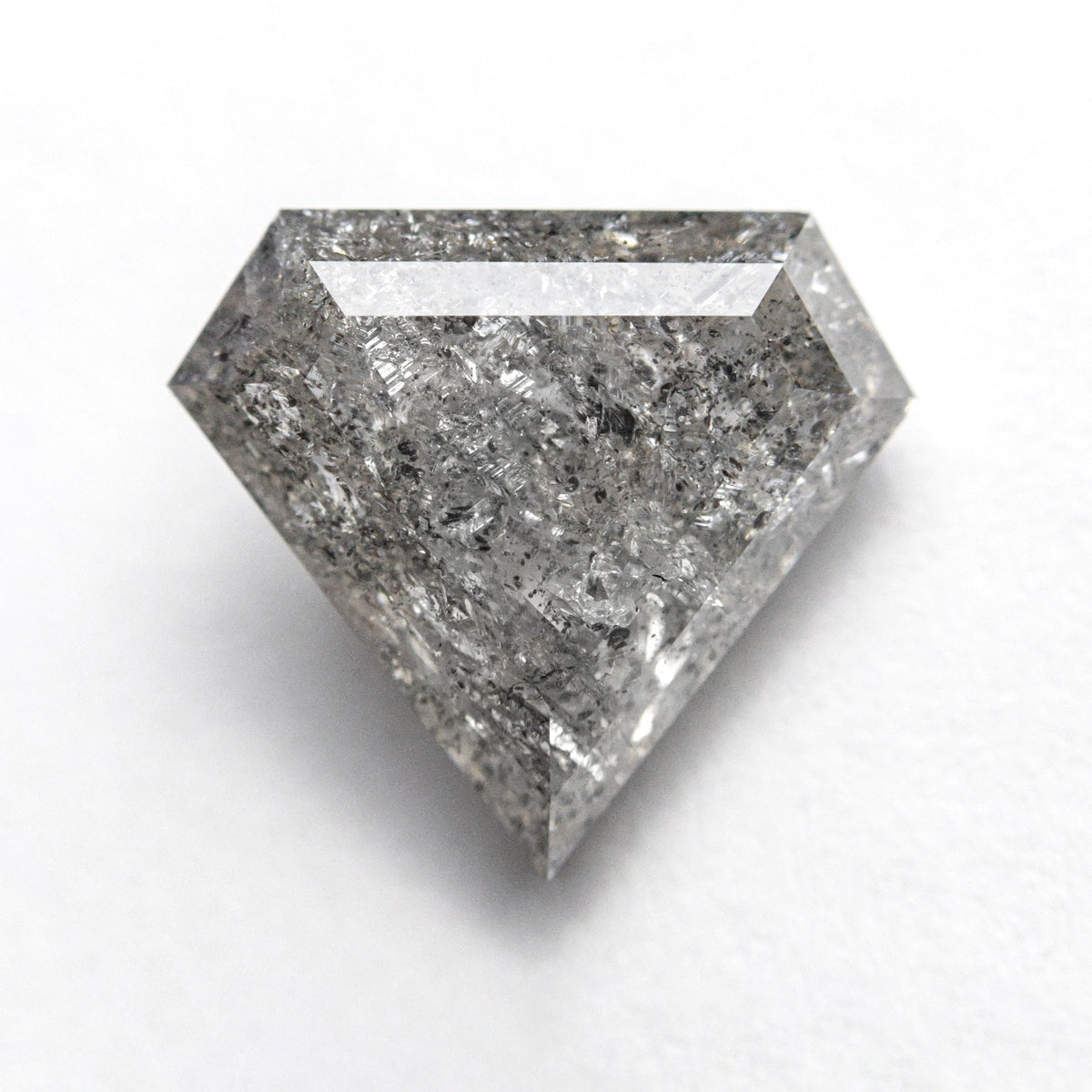 The 3.71ct 10.16x11.35x4.79mm Shield Double Cut 20000-11 by East London jeweller Rachel Boston | Discover our collections of unique and timeless engagement rings, wedding rings, and modern fine jewellery.