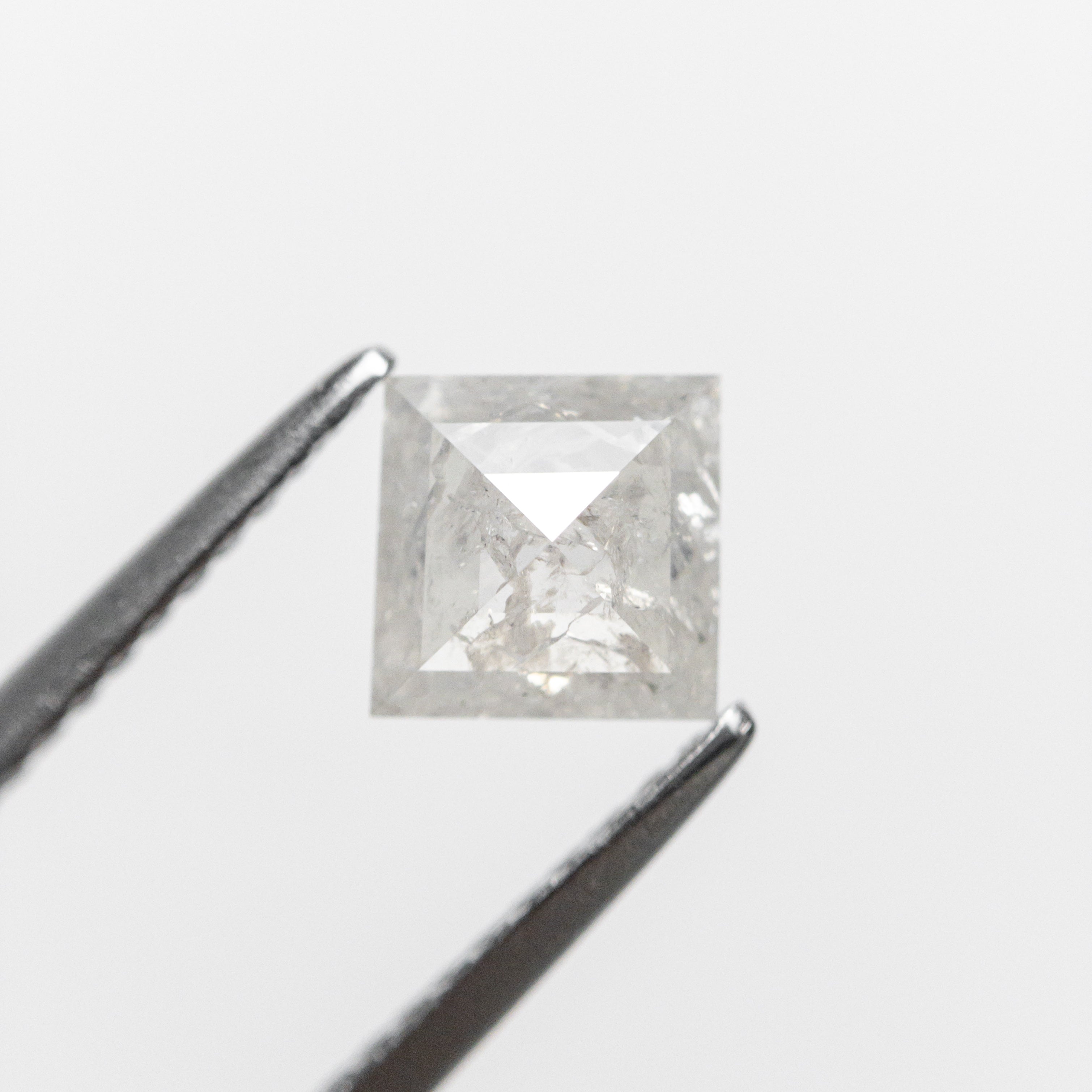 The 0.78ct 5.35x5.29x2.63mm Square Rosecut 20001-14 by East London jeweller Rachel Boston | Discover our collections of unique and timeless engagement rings, wedding rings, and modern fine jewellery.