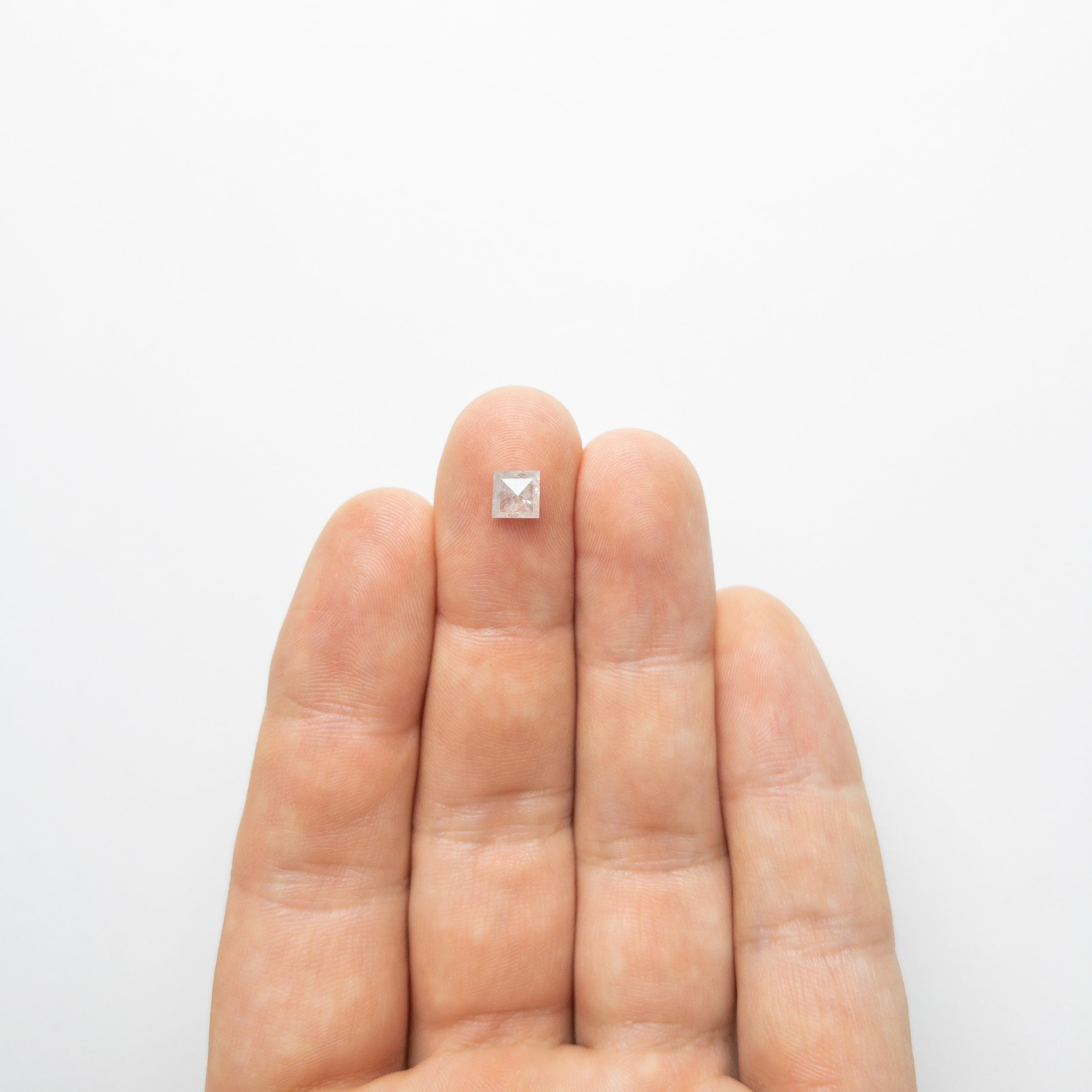The 0.78ct 5.35x5.29x2.63mm Square Rosecut 20001-14 by East London jeweller Rachel Boston | Discover our collections of unique and timeless engagement rings, wedding rings, and modern fine jewellery.