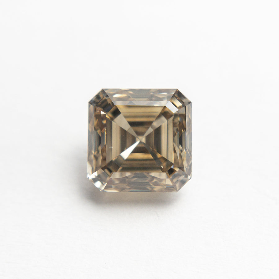 The 2.02ct 6.68x6.68x4.77mm VS1 Cut Corner Square Step Cut 20240-01 🇱🇸 by East London jeweller Rachel Boston | Discover our collections of unique and timeless engagement rings, wedding rings, and modern fine jewellery. - Rachel Boston Jewellery
