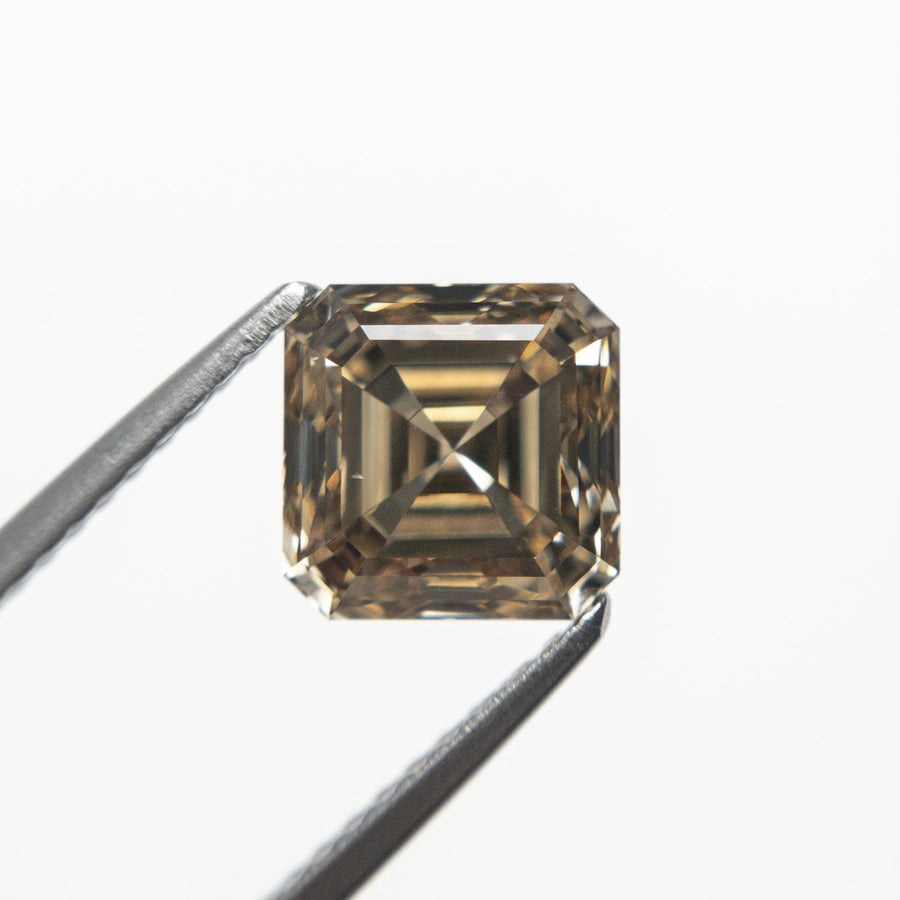 The 2.02ct 6.68x6.68x4.77mm VS1 Cut Corner Square Step Cut 20240-01 🇱🇸 by East London jeweller Rachel Boston | Discover our collections of unique and timeless engagement rings, wedding rings, and modern fine jewellery. - Rachel Boston Jewellery