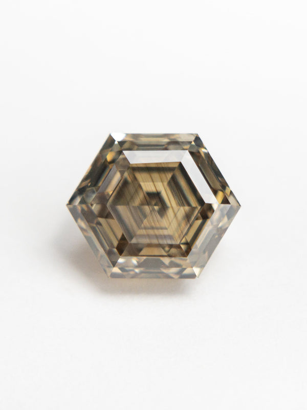 1.79ct 7.62x6.35x4.73mm VS2 C6 Hexagon Step Cut 20257-01 🇱🇸 - Rachel Boston Jewellery