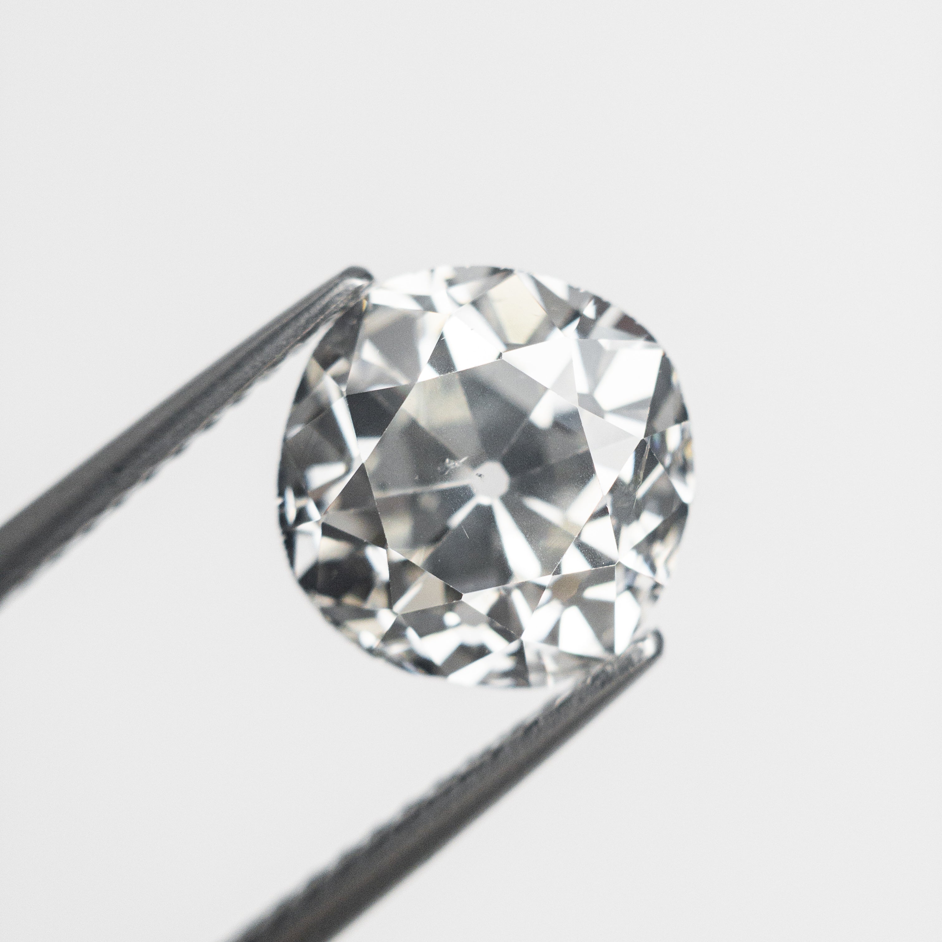 The 3.19ct 9.30x8.74x6.07mm GIA SI1 H Antique Old European Cut 20675-01 by East London jeweller Rachel Boston | Discover our collections of unique and timeless engagement rings, wedding rings, and modern fine jewellery.