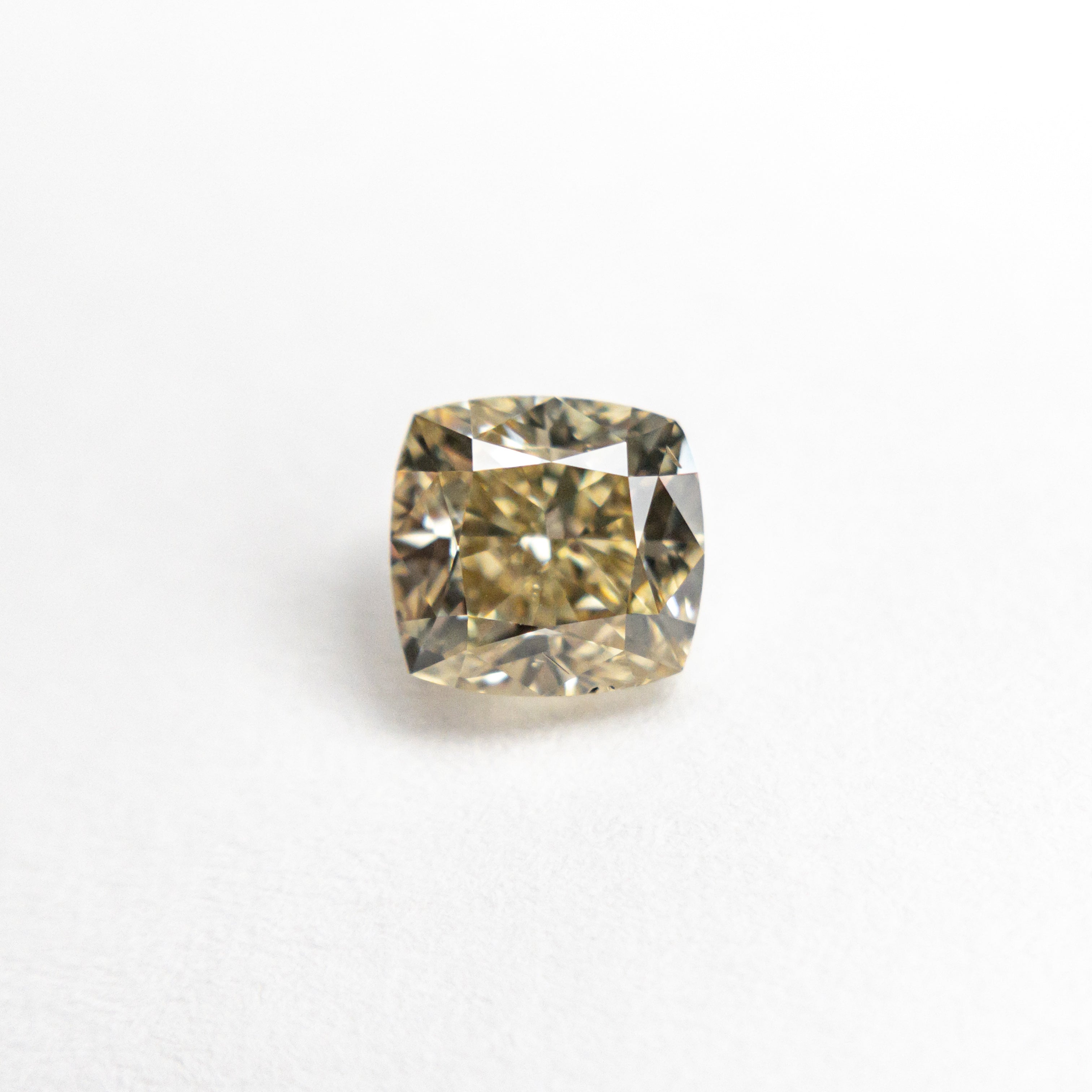 The 1.01ct 5.35x6.18x3.98mm SI2 C5 Cushion Brilliant 20705-10 by East London jeweller Rachel Boston | Discover our collections of unique and timeless engagement rings, wedding rings, and modern fine jewellery.