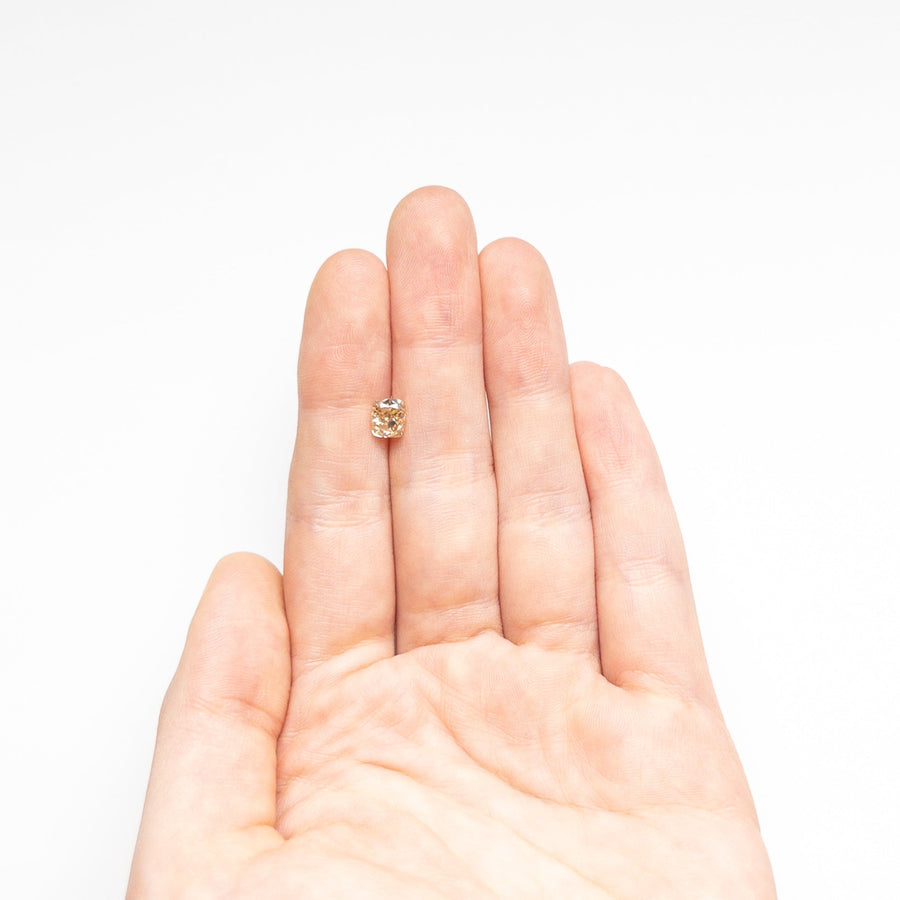 The 1.01ct 5.80x4.98x3.66mm SI3 C4 Cushion Brilliant 20705-38 by East London jeweller Rachel Boston | Discover our collections of unique and timeless engagement rings, wedding rings, and modern fine jewellery. - Rachel Boston Jewellery