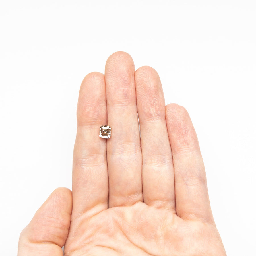 The 1.00ct 5.50x5.10x3.84mm VS2 C5 Cut Corner Square Step Cut 20705-42 by East London jeweller Rachel Boston | Discover our collections of unique and timeless engagement rings, wedding rings, and modern fine jewellery. - Rachel Boston Jewellery