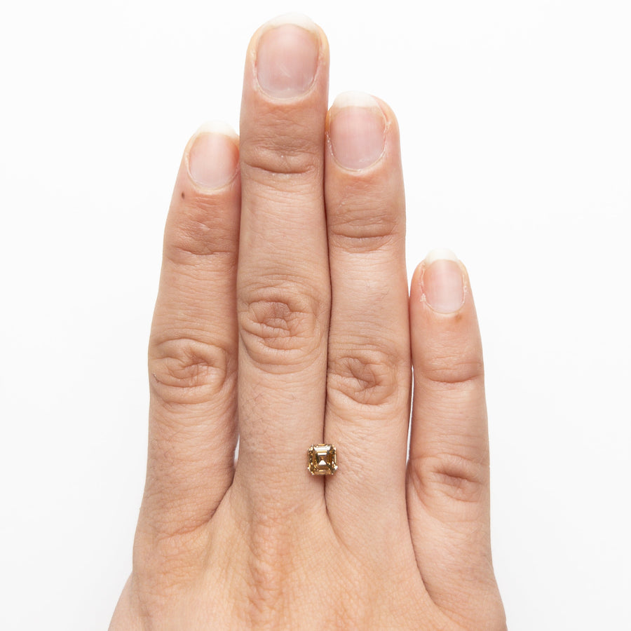 The 1.00ct 5.20x5.15x3.66mm VS2 C6 Cut Corner Square Step Cut 20706-04 by East London jeweller Rachel Boston | Discover our collections of unique and timeless engagement rings, wedding rings, and modern fine jewellery. - Rachel Boston Jewellery