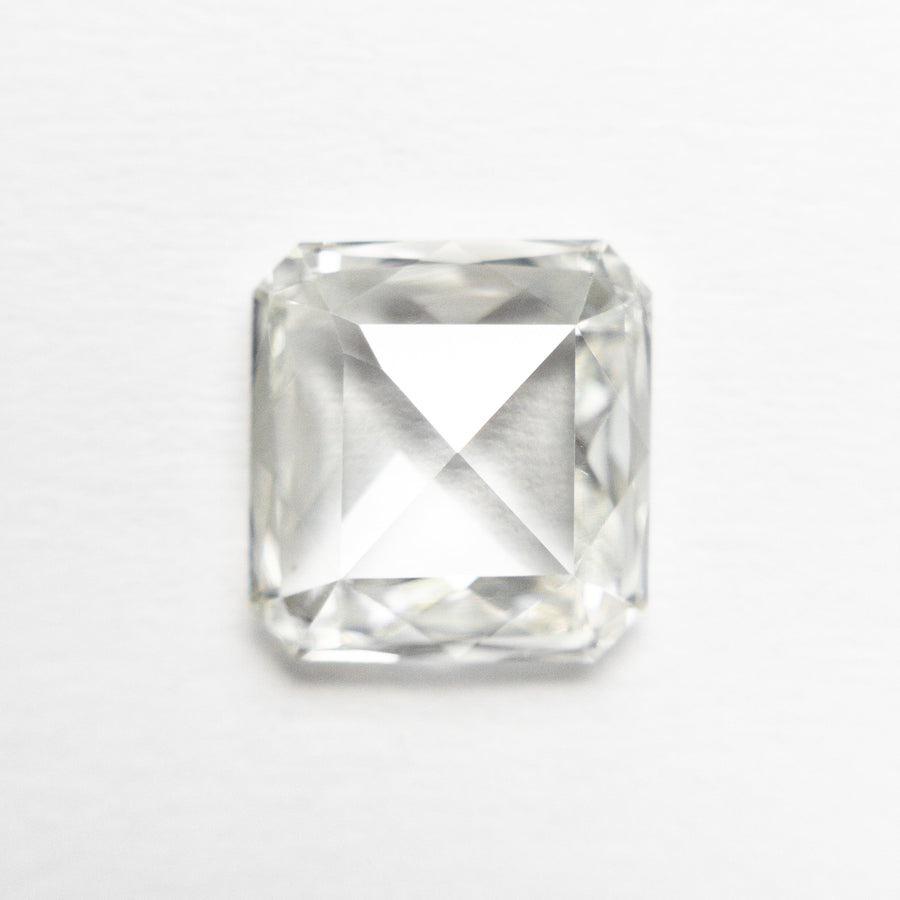 The 2.21ct 8.52x8.10x3.26mm GIA SI1 K Cut Corner Square Rosecut 20734-01 by East London jeweller Rachel Boston | Discover our collections of unique and timeless engagement rings, wedding rings, and modern fine jewellery. - Rachel Boston Jewellery