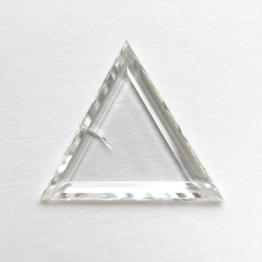 The 1.39ct 10.89x12.15x1.45mm SI2 H Triangle Portrait Cut 20745-01 by East London jeweller Rachel Boston | Discover our collections of unique and timeless engagement rings, wedding rings, and modern fine jewellery. - Rachel Boston Jewellery