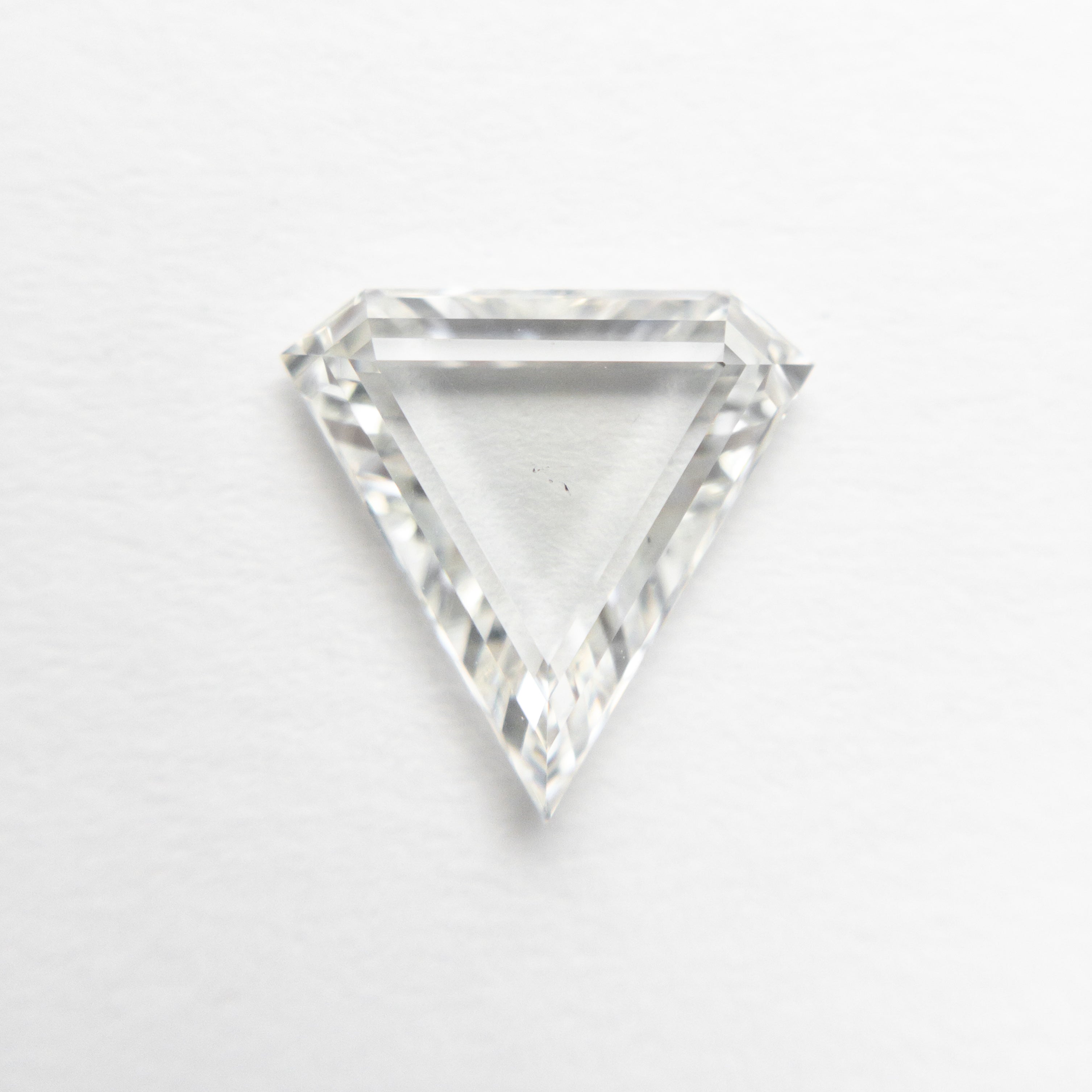 The 1.38ct 8.82x8.88x2.45mm SI1 H Shield Portrait Cut 20745-03 by East London jeweller Rachel Boston | Discover our collections of unique and timeless engagement rings, wedding rings, and modern fine jewellery.