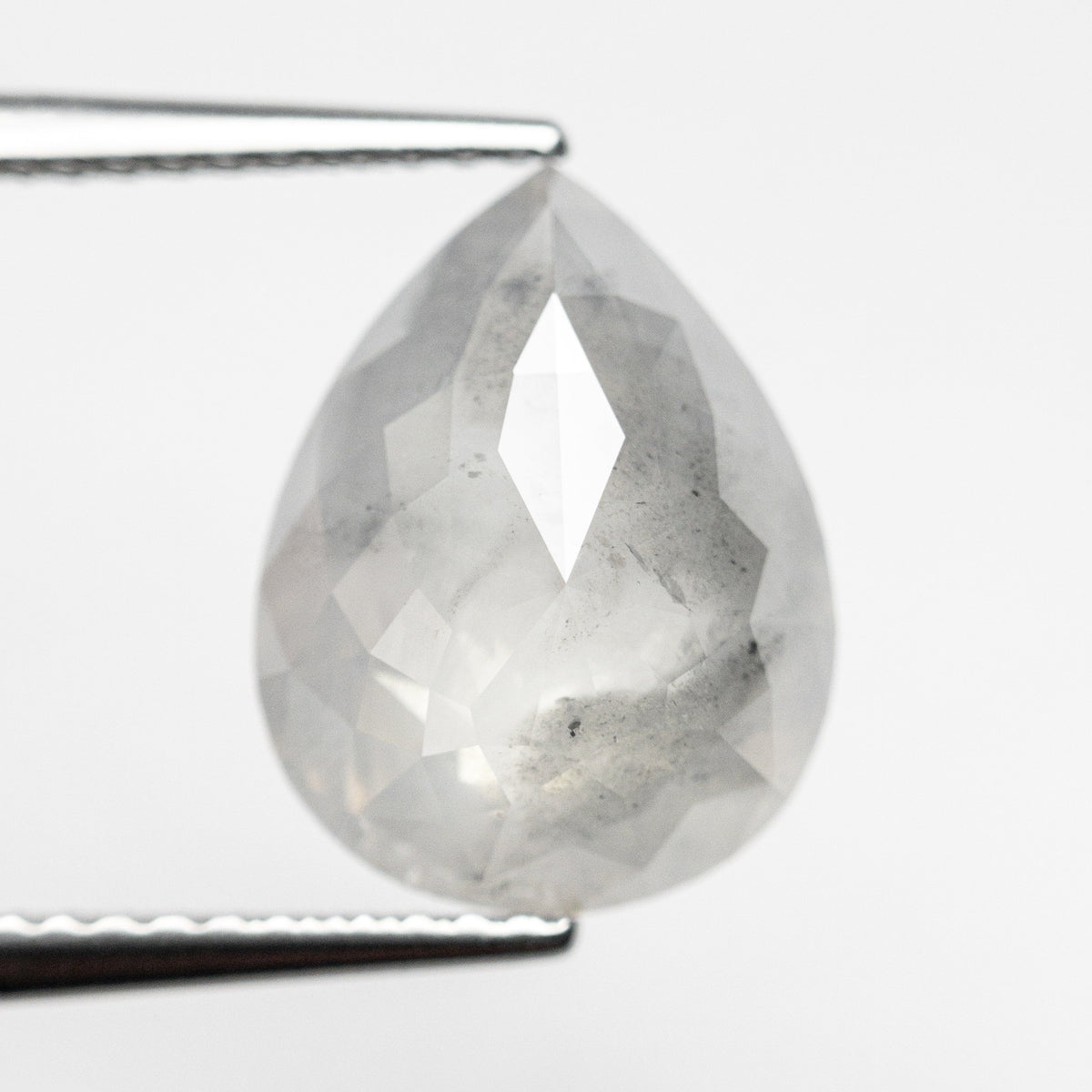 The 3.41ct 12.12x9.29x4.12mm Pear Rosecut 20901-19 by East London jeweller Rachel Boston | Discover our collections of unique and timeless engagement rings, wedding rings, and modern fine jewellery.