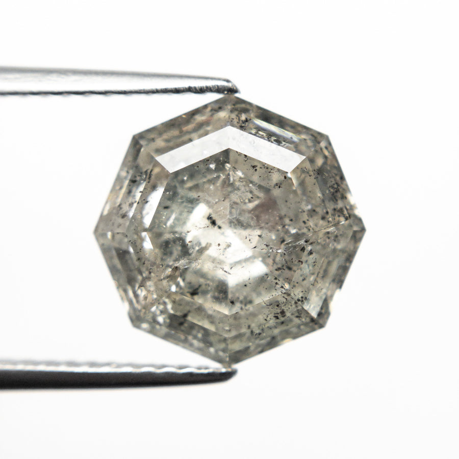 The 5.57ct 11.08x10.30x6.19mm Octagon Double Cut 20921-01 by East London jeweller Rachel Boston | Discover our collections of unique and timeless engagement rings, wedding rings, and modern fine jewellery. - Rachel Boston Jewellery