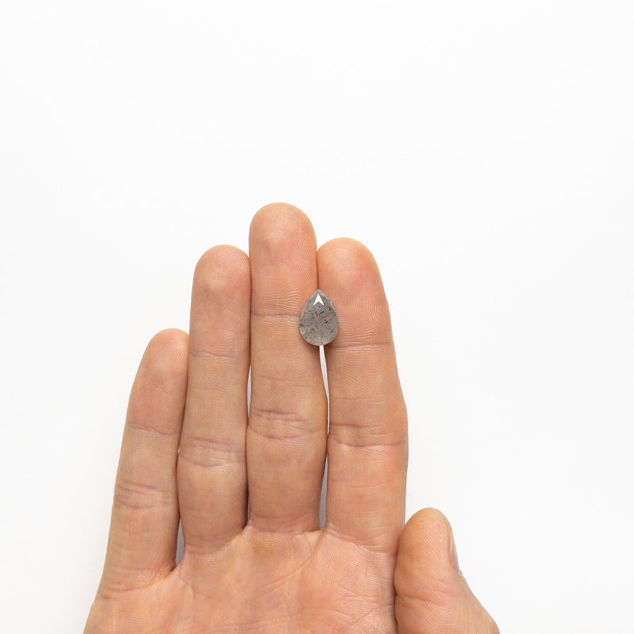 The 5.17ct 13.76x9.53x6.42mm Pear Brilliant 20926-01 by East London jeweller Rachel Boston | Discover our collections of unique and timeless engagement rings, wedding rings, and modern fine jewellery. - Rachel Boston Jewellery