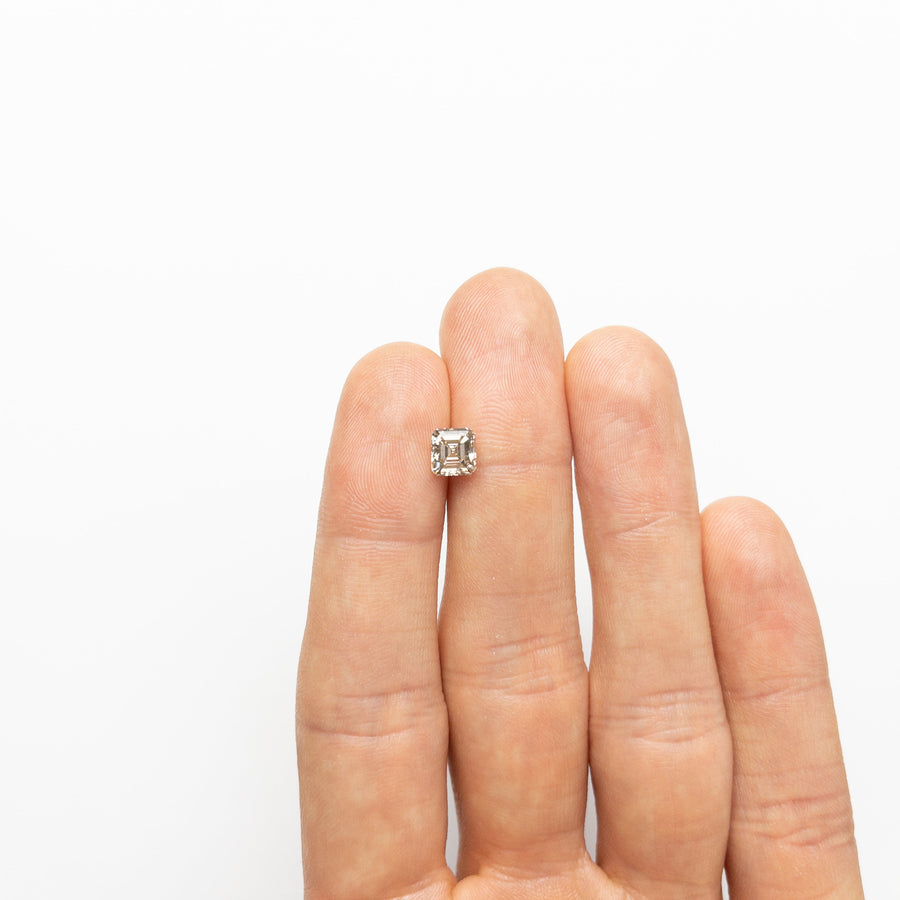 The 1.51ct 6.07x5.75x4.61mm SI3+ Cut Corner Square Step Cut 🇨🇦 19163-66 by East London jeweller Rachel Boston | Discover our collections of unique and timeless engagement rings, wedding rings, and modern fine jewellery. - Rachel Boston Jewellery