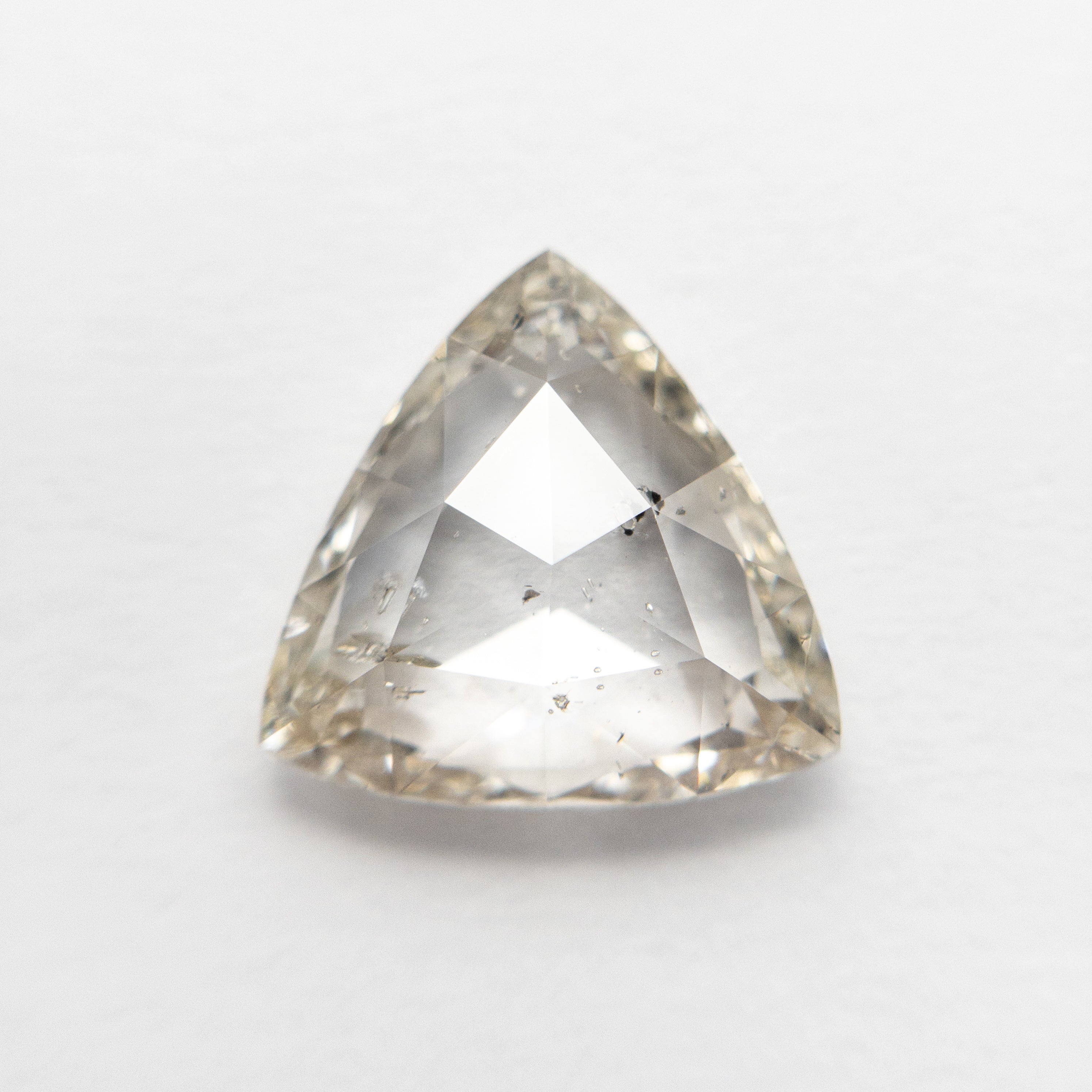 The 2.51ct 9.61x10.08x3.30mm I1 M Trillion Rosecut 🇨🇦 19163-08 by East London jeweller Rachel Boston | Discover our collections of unique and timeless engagement rings, wedding rings, and modern fine jewellery.