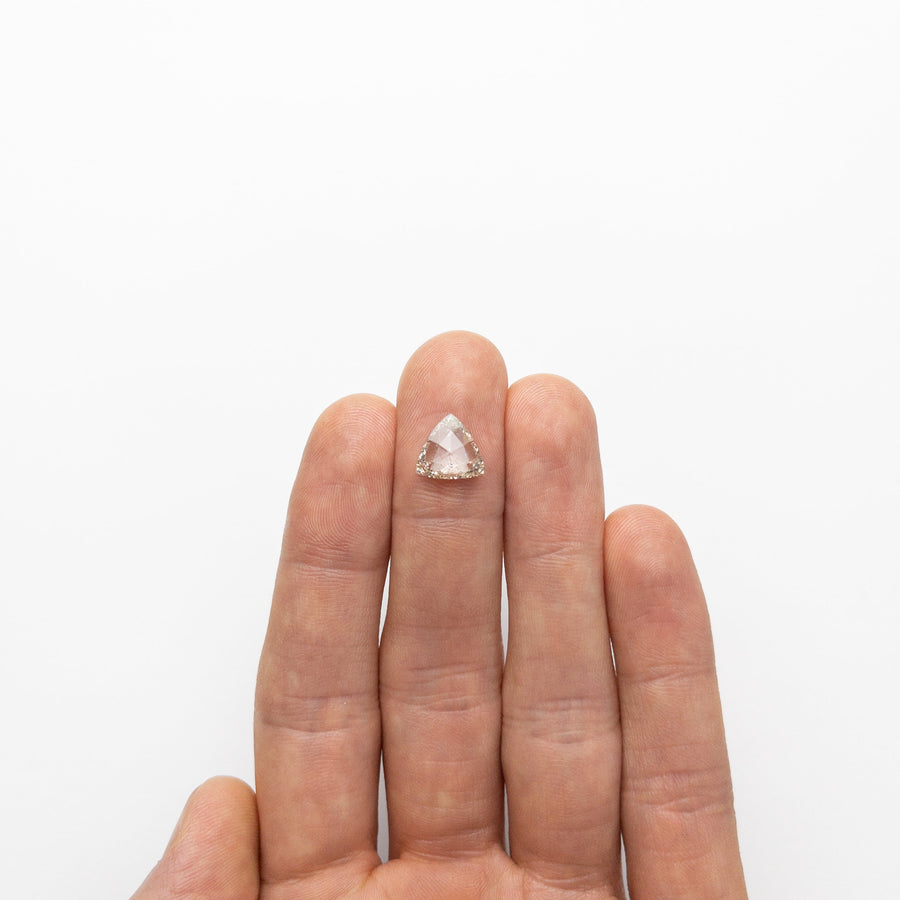 The 2.51ct 9.61x10.08x3.30mm I1 M Trillion Rosecut 🇨🇦 19163-08 by East London jeweller Rachel Boston | Discover our collections of unique and timeless engagement rings, wedding rings, and modern fine jewellery. - Rachel Boston Jewellery