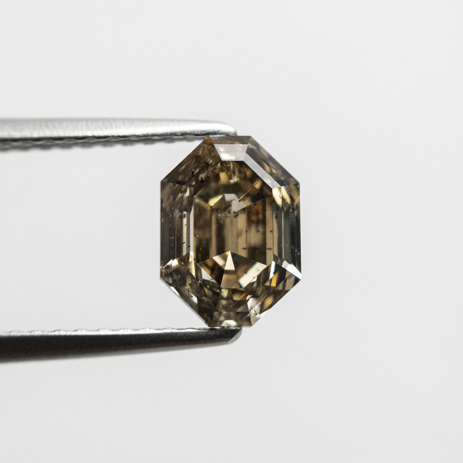 The 1.55ct 7.63x5.57x4.04mm I1 C5 Cut Corner Rectangle Step Cut 🇨🇦 21033-01 by East London jeweller Rachel Boston | Discover our collections of unique and timeless engagement rings, wedding rings, and modern fine jewellery. - Rachel Boston Jewellery