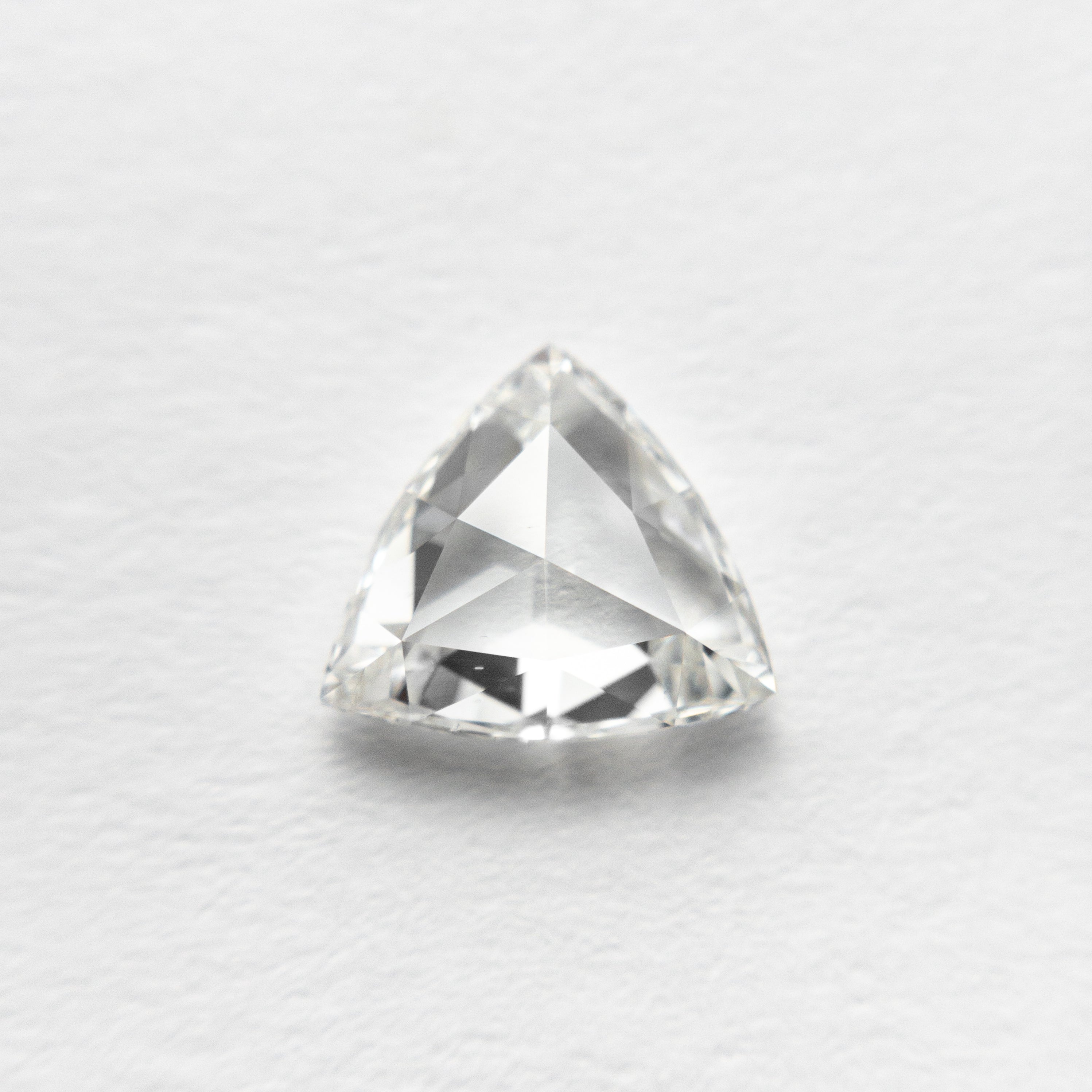 The 1.12ct 6.87x7.79x2.78mm SI1 G Trillion Rosecut 🇨🇦 21102-01 by East London jeweller Rachel Boston | Discover our collections of unique and timeless engagement rings, wedding rings, and modern fine jewellery.