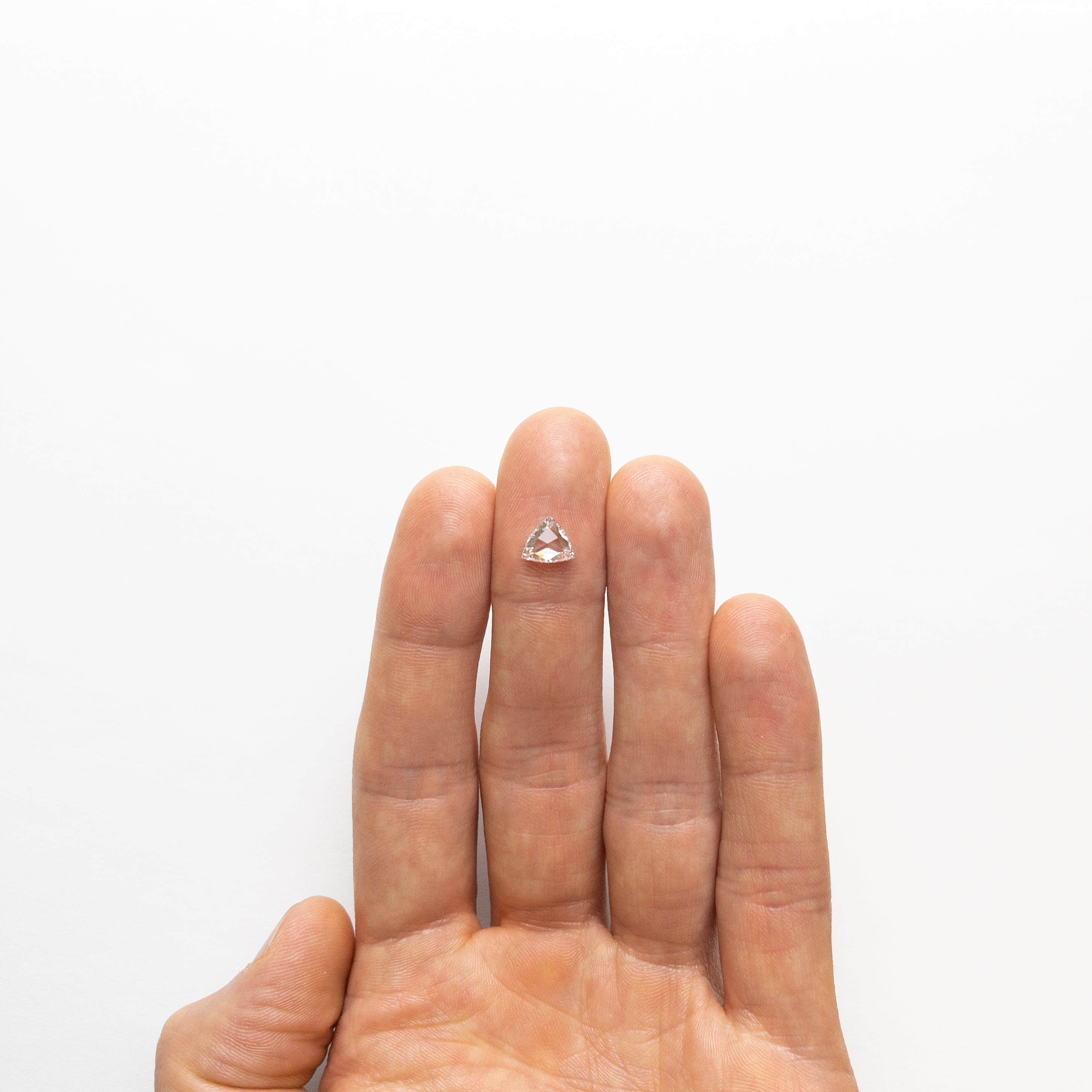 The 1.12ct 6.87x7.79x2.78mm SI1 G Trillion Rosecut 🇨🇦 21102-01 by East London jeweller Rachel Boston | Discover our collections of unique and timeless engagement rings, wedding rings, and modern fine jewellery.