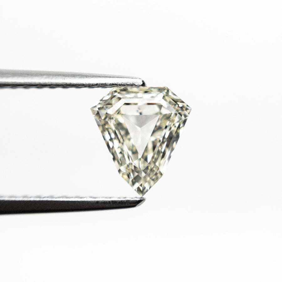 The 1.00ct 7.02x6.50x3.26mm VS2 L Shield Step Cut 🇨🇦 21104-01 by East London jeweller Rachel Boston | Discover our collections of unique and timeless engagement rings, wedding rings, and modern fine jewellery. - Rachel Boston Jewellery
