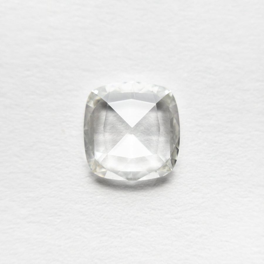 The 1.00ct 6.94x6.72x1.95mm SI2 I Cushion Rosecut 🇨🇦 21112-01 by East London jeweller Rachel Boston | Discover our collections of unique and timeless engagement rings, wedding rings, and modern fine jewellery. - Rachel Boston Jewellery