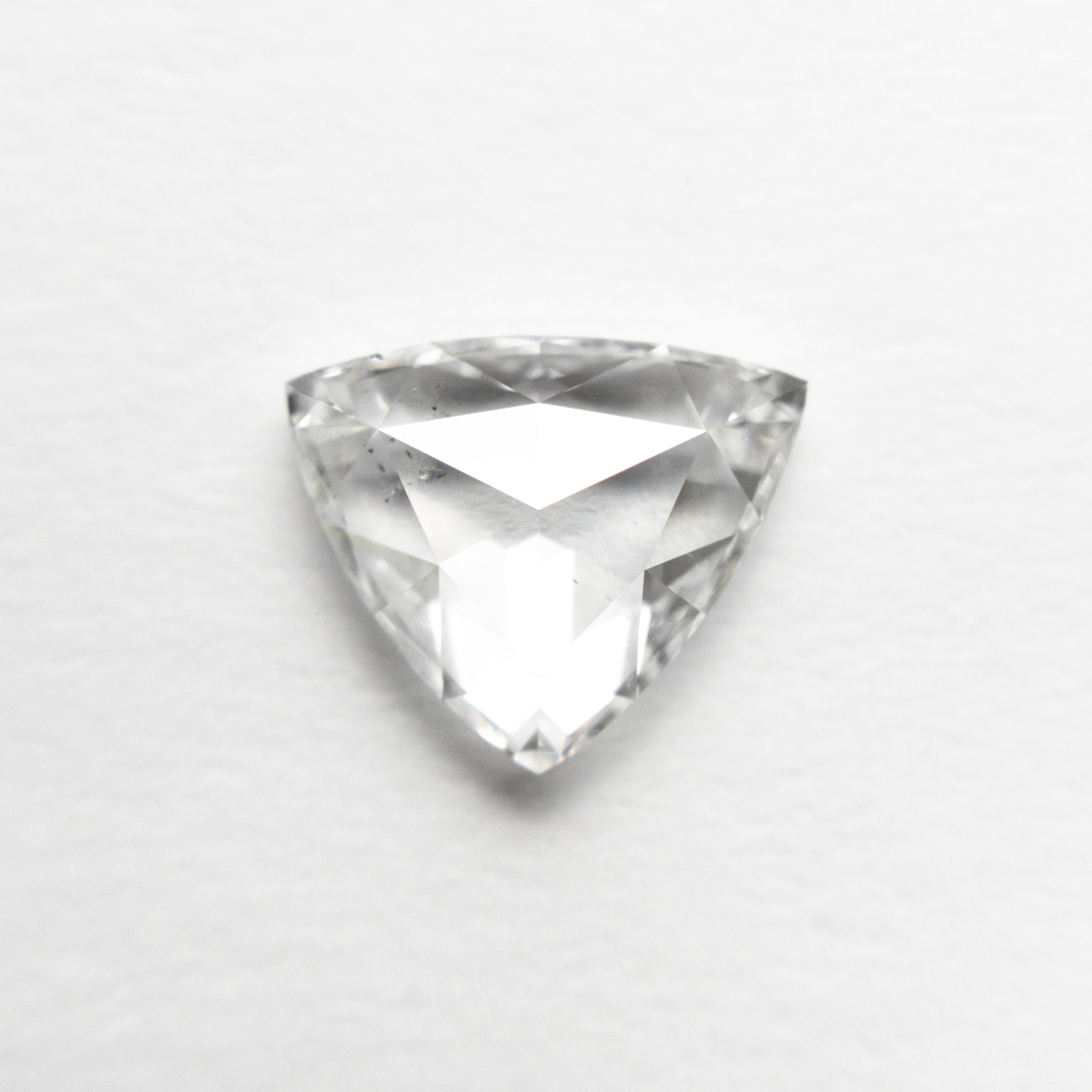 The 1.25ct 6.85x8.22x2.78mm SI2 F Trillion Rosecut 🇨🇦 21119-01 by East London jeweller Rachel Boston | Discover our collections of unique and timeless engagement rings, wedding rings, and modern fine jewellery.