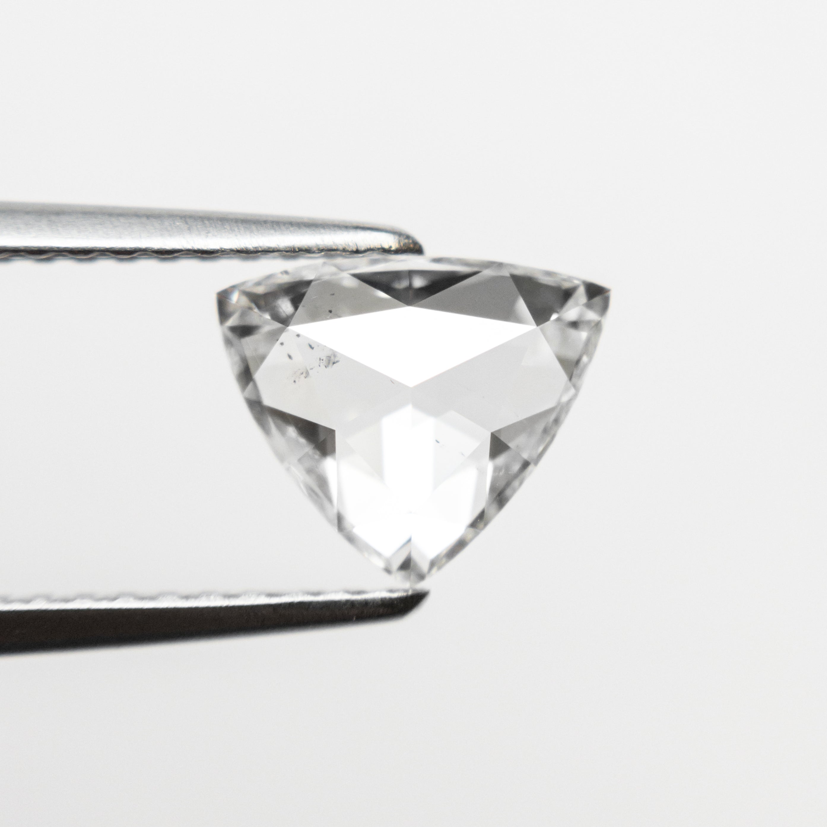 The 1.25ct 6.85x8.22x2.78mm SI2 F Trillion Rosecut 🇨🇦 21119-01 by East London jeweller Rachel Boston | Discover our collections of unique and timeless engagement rings, wedding rings, and modern fine jewellery.
