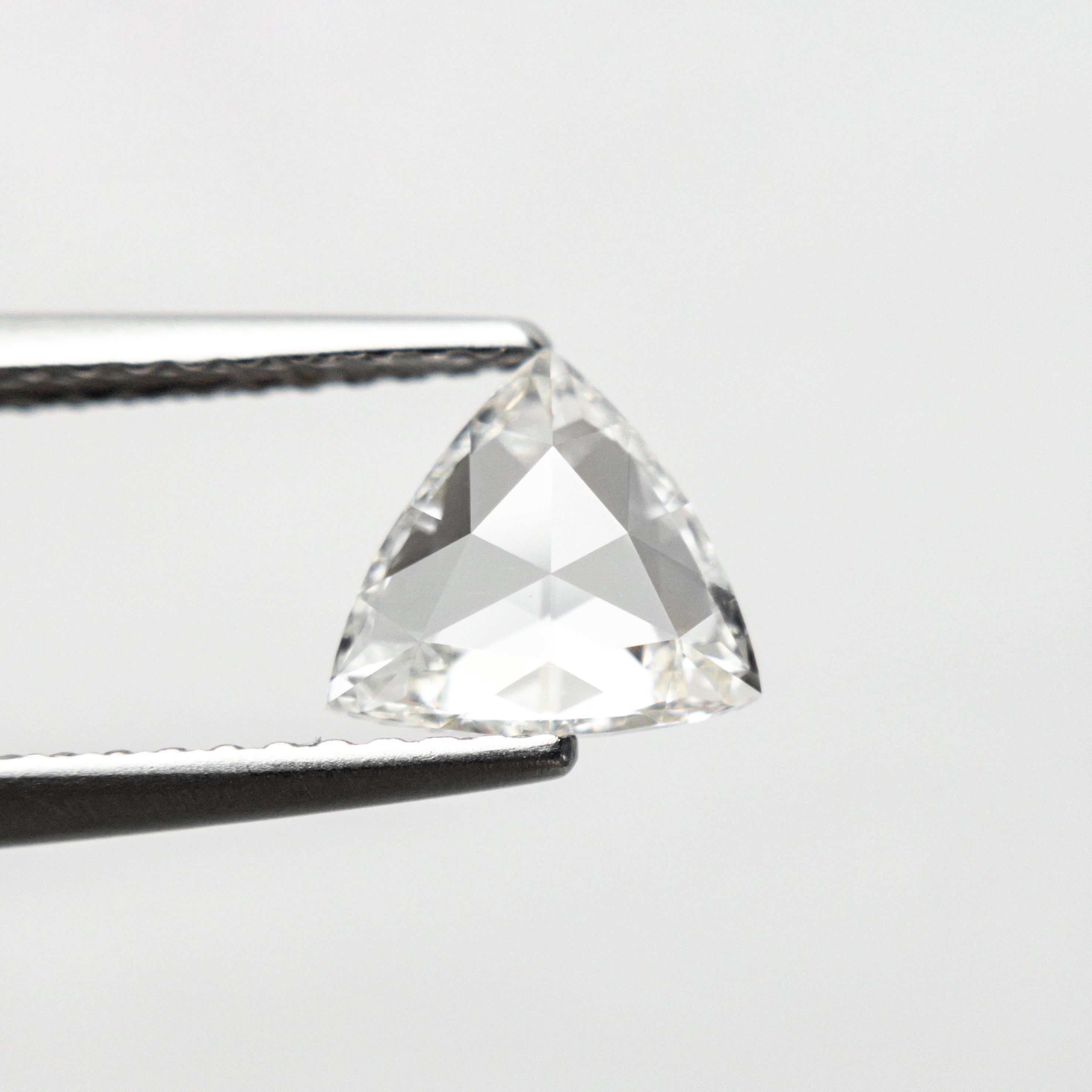 The 0.90ct 6.42x7.14x2.52mm VS2 G Trillion Rosecut 🇨🇦 21190-01 by East London jeweller Rachel Boston | Discover our collections of unique and timeless engagement rings, wedding rings, and modern fine jewellery.