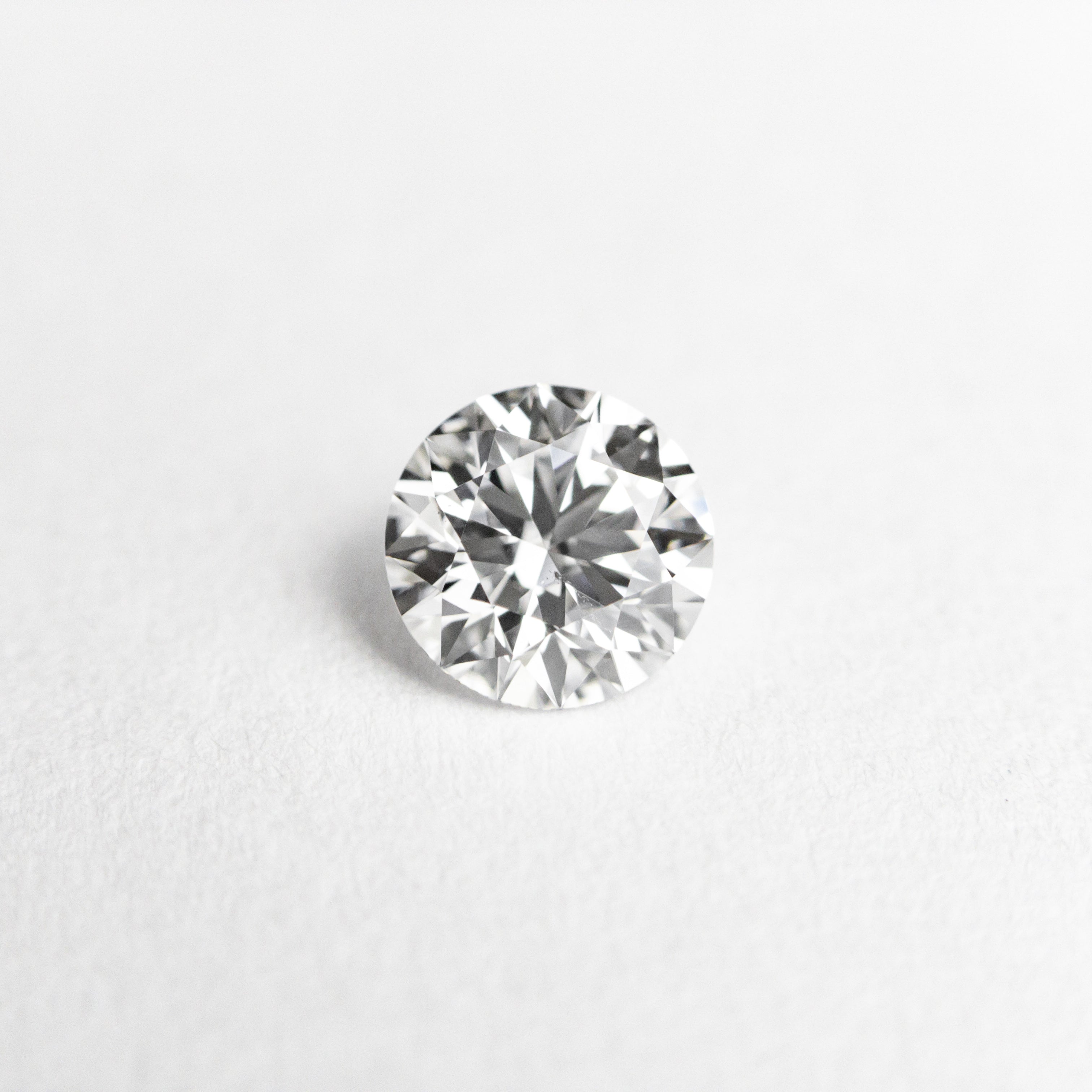 The 0.43ct 4.86x4.85x2.98mm GIA SI1 D Round Brilliant 🇨🇦 21402-01 by East London jeweller Rachel Boston | Discover our collections of unique and timeless engagement rings, wedding rings, and modern fine jewellery.