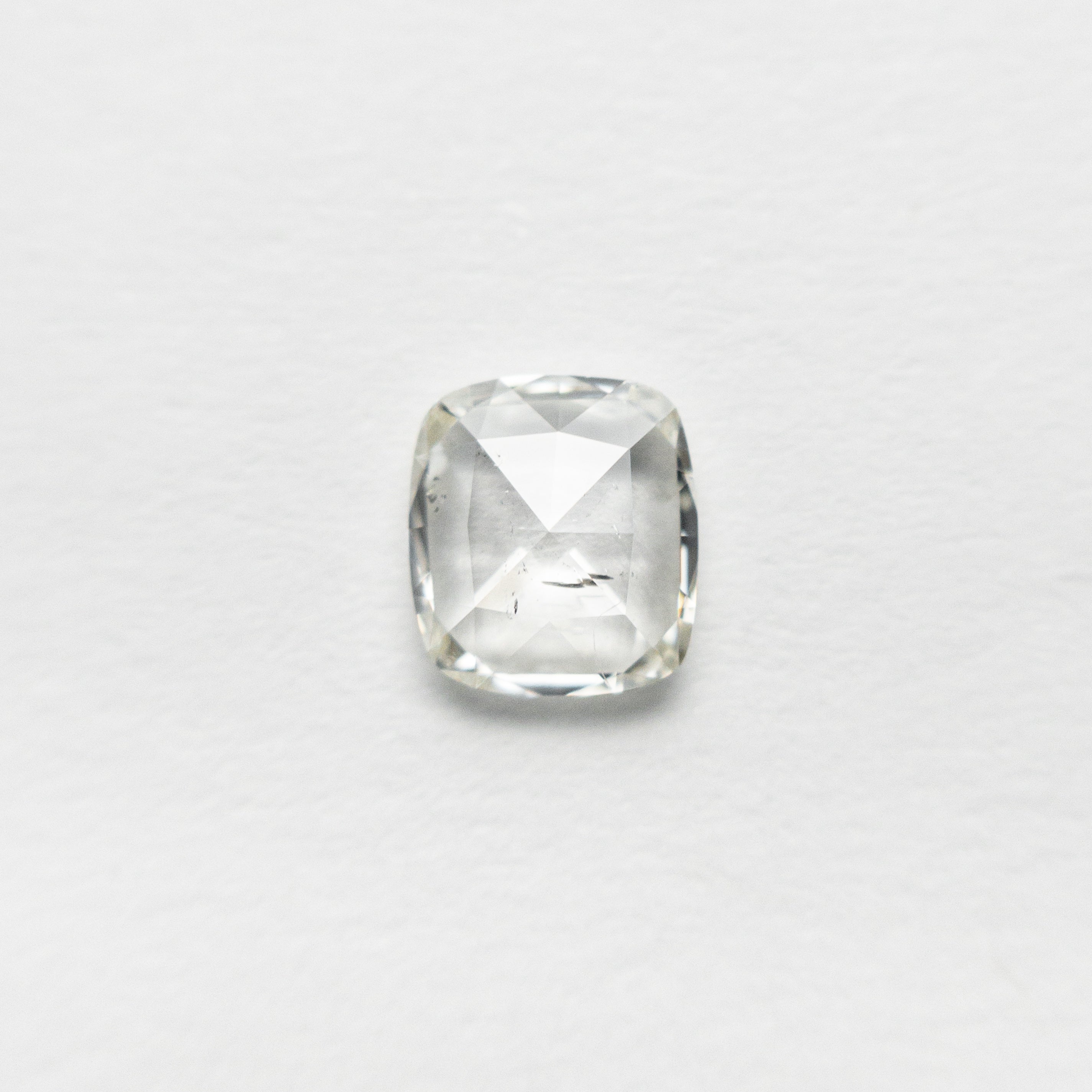 The 0.50ct 5.39x4.84x1.85mm I1 J Cushion Rosecut 🇨🇦 21514-01 by East London jeweller Rachel Boston | Discover our collections of unique and timeless engagement rings, wedding rings, and modern fine jewellery.