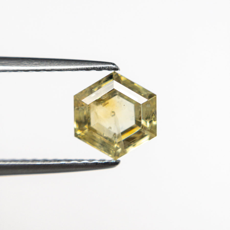 The 1.51ct 6.53x6.97x3.31 Hexagon Double Cut Sapphire 21592-09 by East London jeweller Rachel Boston | Discover our collections of unique and timeless engagement rings, wedding rings, and modern fine jewellery. - Rachel Boston Jewellery