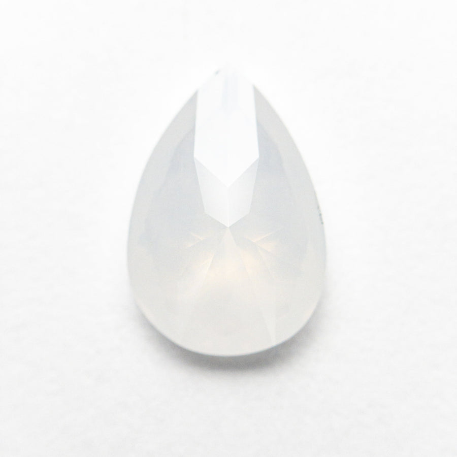 1.98ct 10.76x7.28x3.36mm Fancy White Pear Double Cut 21610-01 - Rachel Boston Jewellery