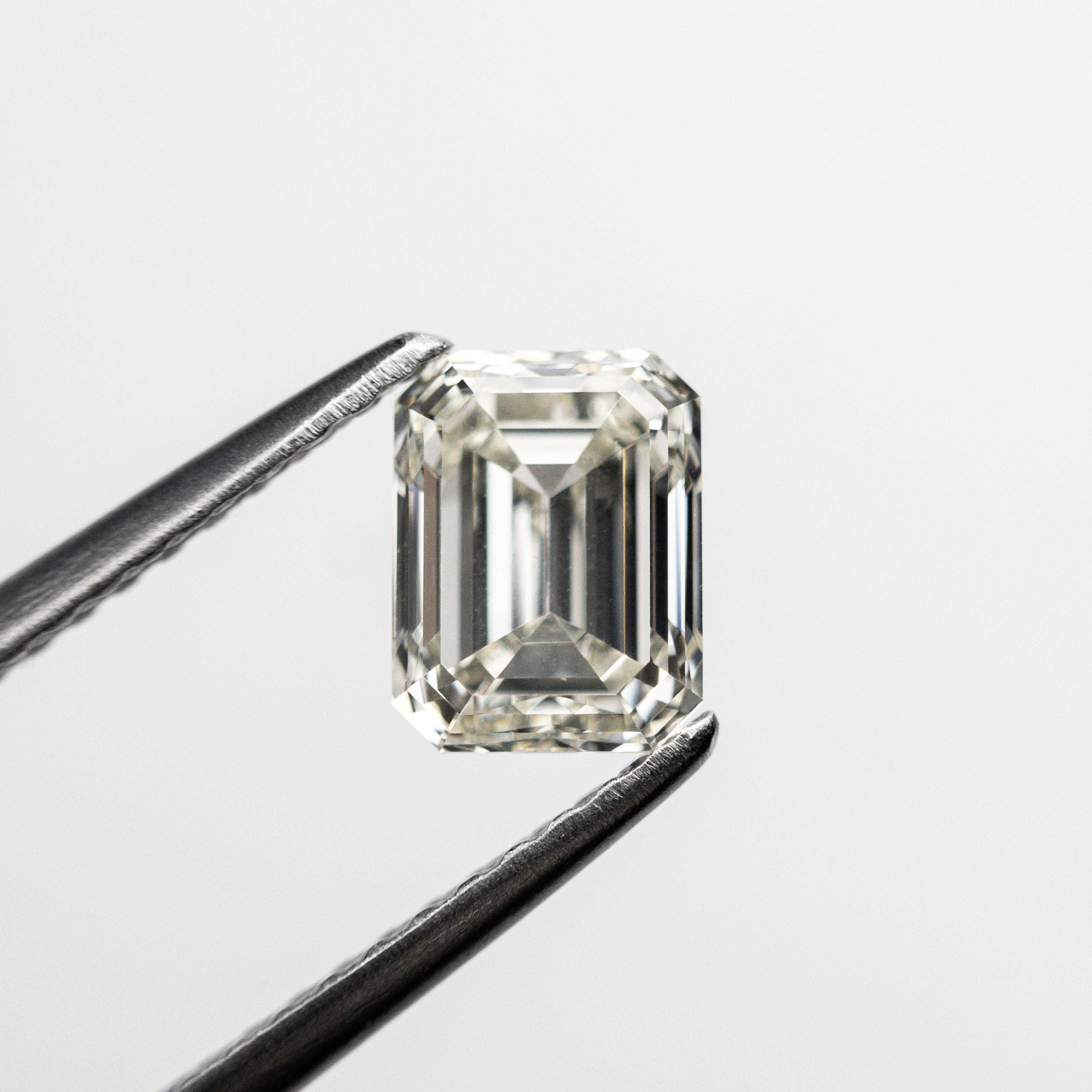 The 1.00ct 6.13x4.69x3.36mm SI1+ K Cut Corner Rectangle Step Cut 21664-05 by East London jeweller Rachel Boston | Discover our collections of unique and timeless engagement rings, wedding rings, and modern fine jewellery.