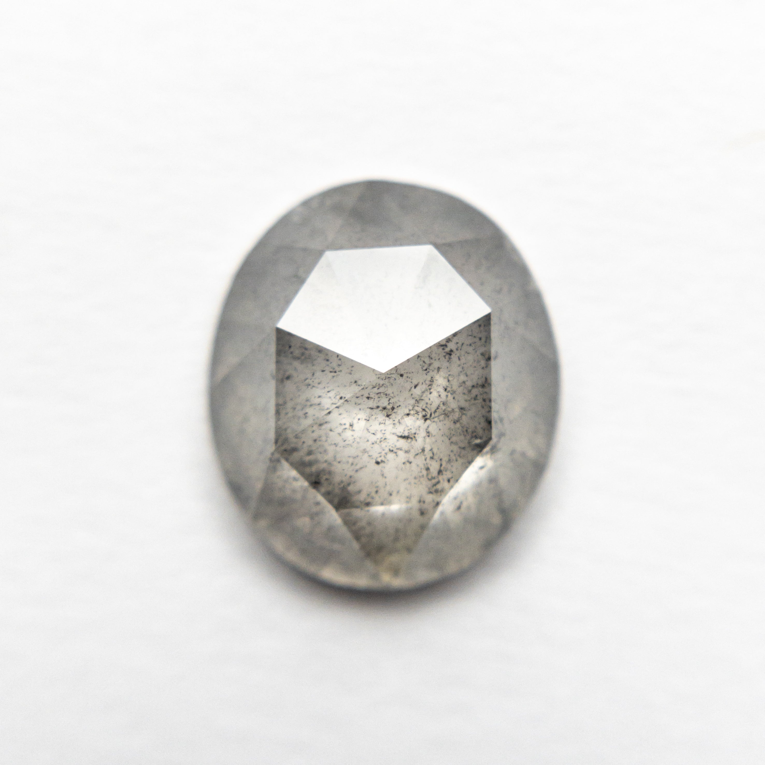 The 3.10ct 10.05x8.75x3.96mm Oval Rosecut 21873-19 by East London jeweller Rachel Boston | Discover our collections of unique and timeless engagement rings, wedding rings, and modern fine jewellery.