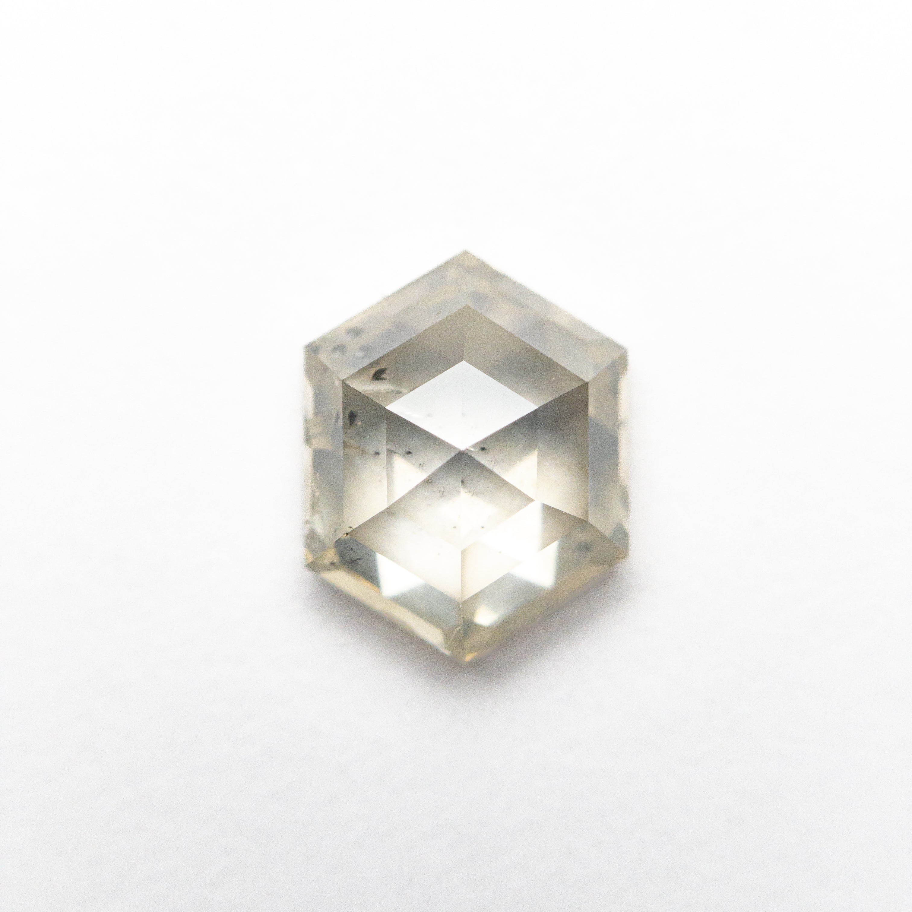 The 1.24ct 7.60x6.50x3.40mm Hexagon Double Cut 21879-04 by East London jeweller Rachel Boston | Discover our collections of unique and timeless engagement rings, wedding rings, and modern fine jewellery.
