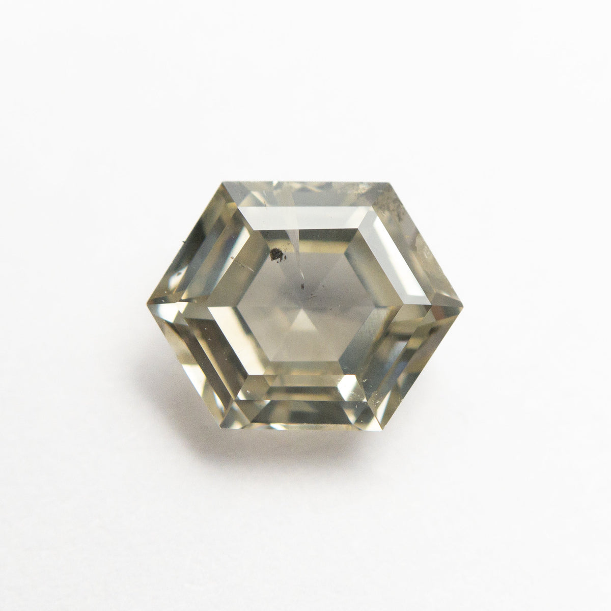 The 1.24ct 7.60x6.50x3.40mm Hexagon Double Cut 21879-04 by East London jeweller Rachel Boston | Discover our collections of unique and timeless engagement rings, wedding rings, and modern fine jewellery.