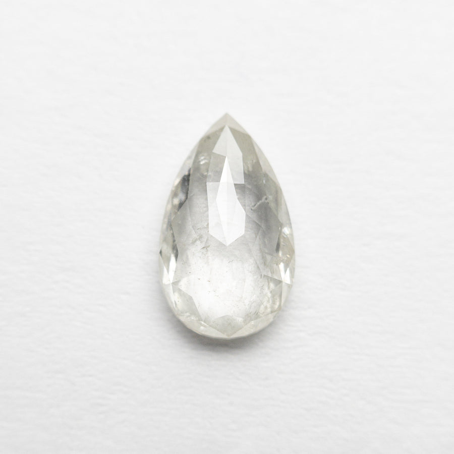 The 0.93ct 8.50x5.15x2.51mm Pear Rosecut 21879-28 by East London jeweller Rachel Boston | Discover our collections of unique and timeless engagement rings, wedding rings, and modern fine jewellery. - Rachel Boston Jewellery