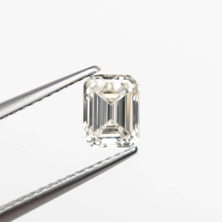 The 1.00ct 6.27x4.93x3.30mm VS1 K Cut Corner Rectangle Step Cut 21924-01 by East London jeweller Rachel Boston | Discover our collections of unique and timeless engagement rings, wedding rings, and modern fine jewellery. - Rachel Boston Jewellery
