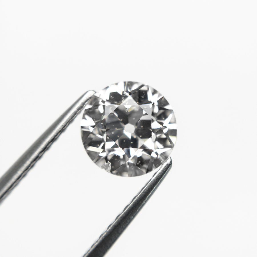 The 1.24ct 6.81x6.78x4.18mm GIA SI2 F Antique Old European Cut 22065-01 by East London jeweller Rachel Boston | Discover our collections of unique and timeless engagement rings, wedding rings, and modern fine jewellery. - Rachel Boston Jewellery