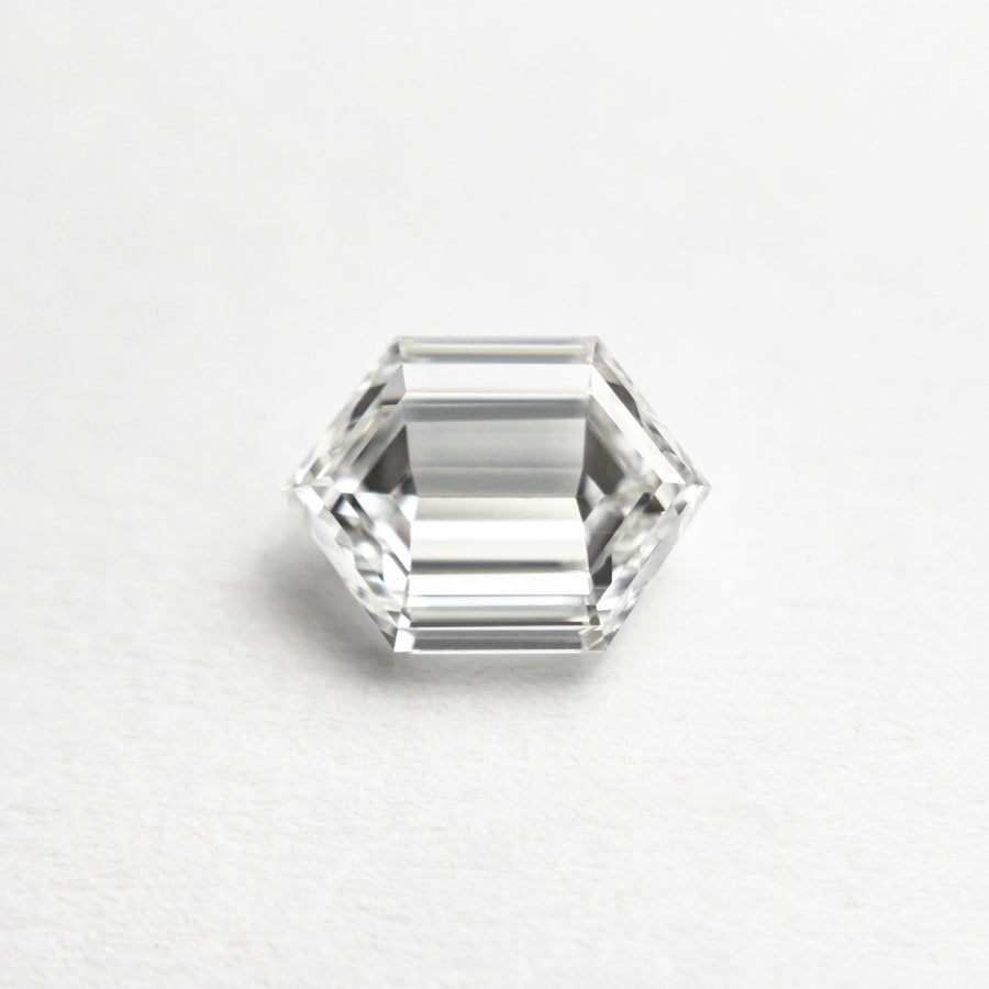 1.21ct 7.68x5.69x3.18mm GIA VVS2 G Hexagon Step Cut 22229-01 - Rachel Boston Jewellery