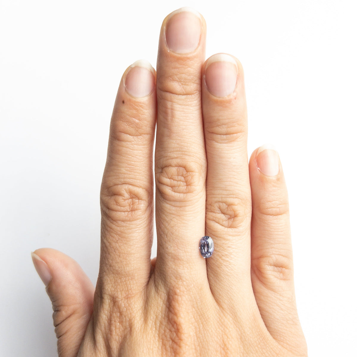 The 0.95ct 6.67x4.63x3.60mm Oval Brilliant Sapphire 22327-01 by East London jeweller Rachel Boston | Discover our collections of unique and timeless engagement rings, wedding rings, and modern fine jewellery.